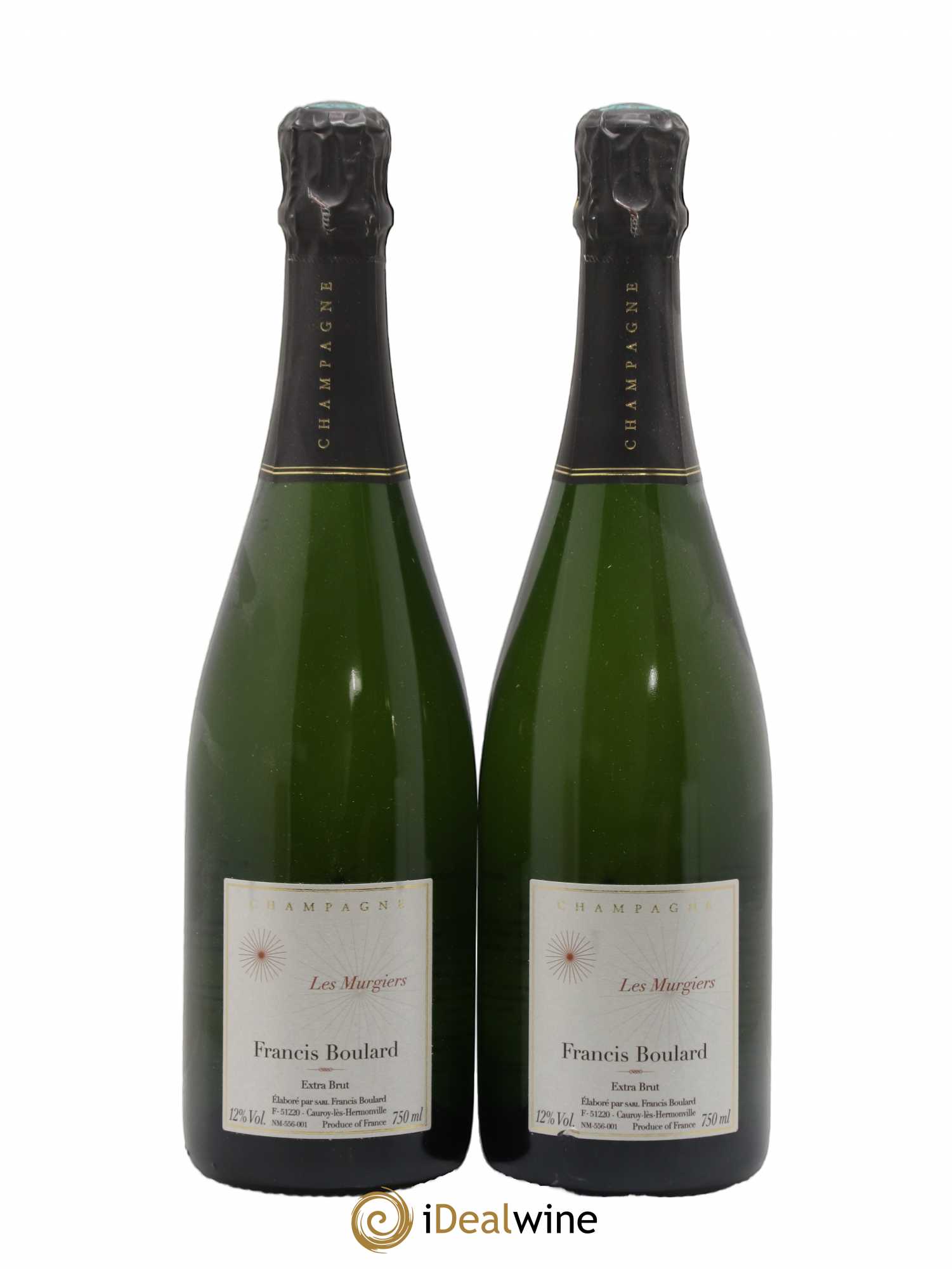 Les Murgiers Blanc de Noirs Extra-Brut Francis Boulard - Lot de 2 bouteilles - 0