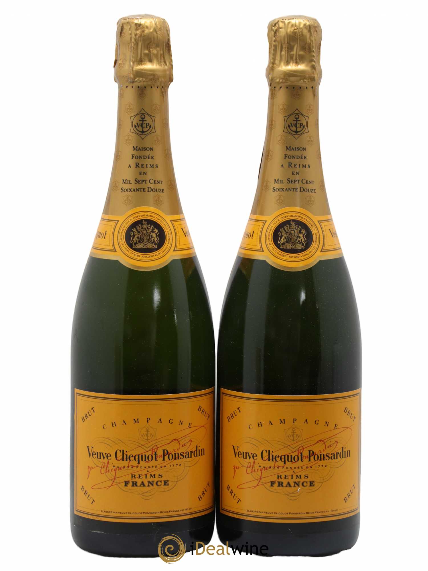 Carte Jaune Brut Veuve Clicquot - Lot de 2 bouteilles - 0
