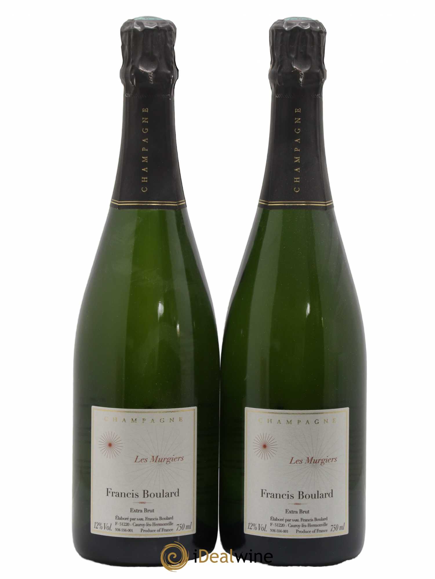 Les Murgiers Blanc de Noirs Extra-Brut Francis Boulard - Lot de 2 bouteilles - 0