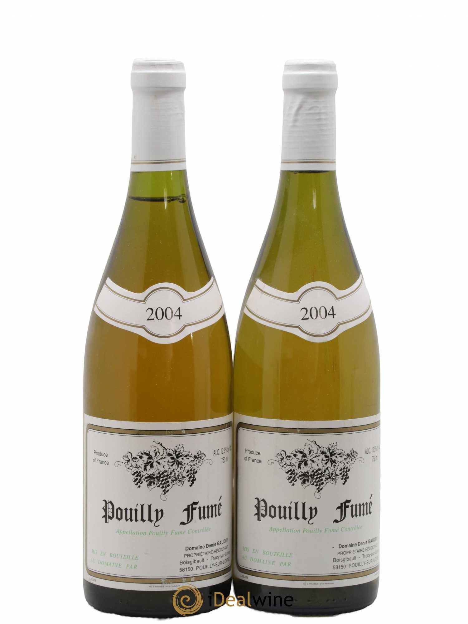 Pouilly-Fumé Denis Gaudry (sans prix de réserve) 2004 - Posten von 2 Flaschen - 0
