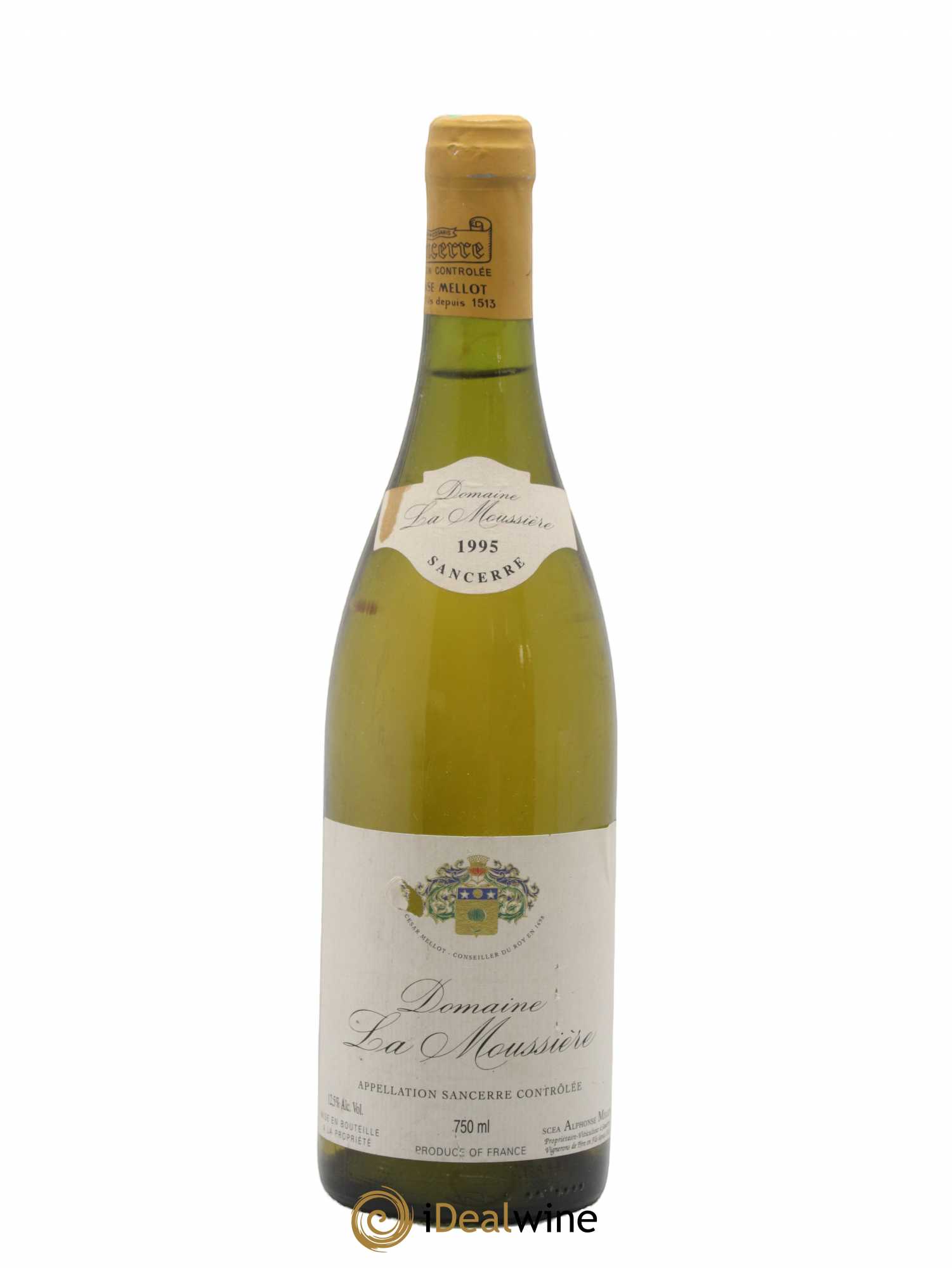 Sancerre La Moussière Alphonse Mellot 1995 - Lot de 1 bouteille - 0