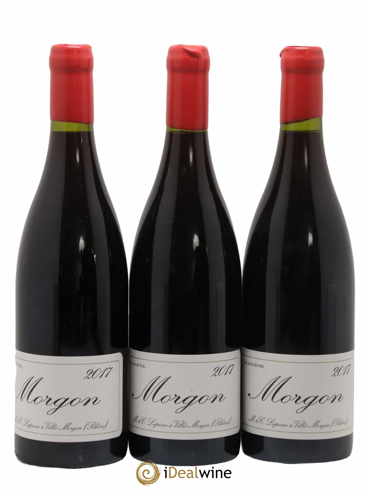 Morgon Marcel Lapierre (Domaine) 2017 - Lot de 3 bouteilles - 0