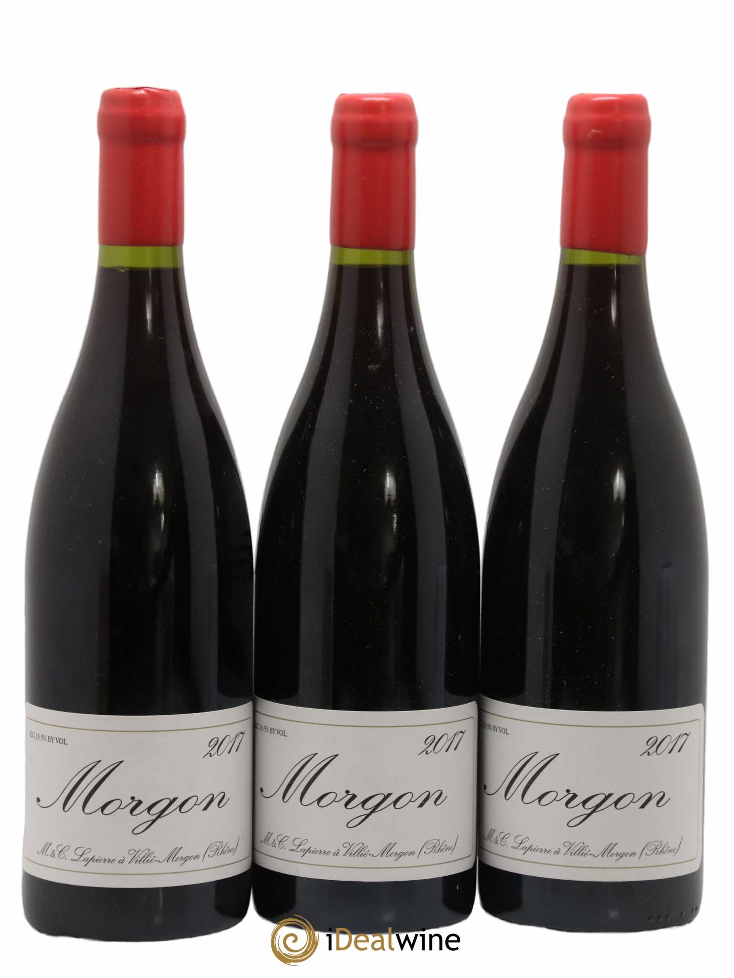 Morgon Marcel Lapierre (Domaine) 2017 - Lot de 3 bouteilles - 0