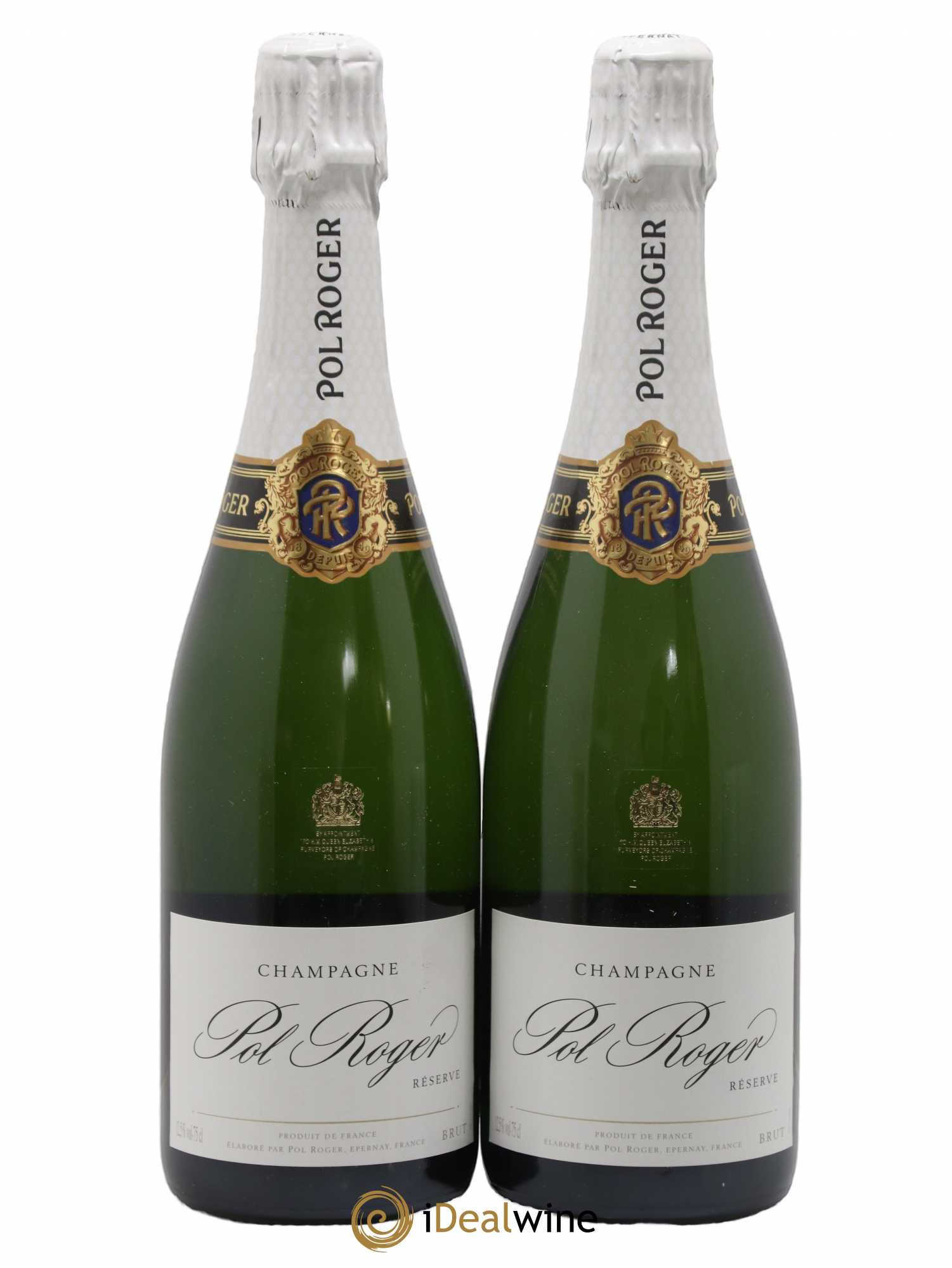 Brut Réserve Pol Roger - Lot de 2 bouteilles - 0
