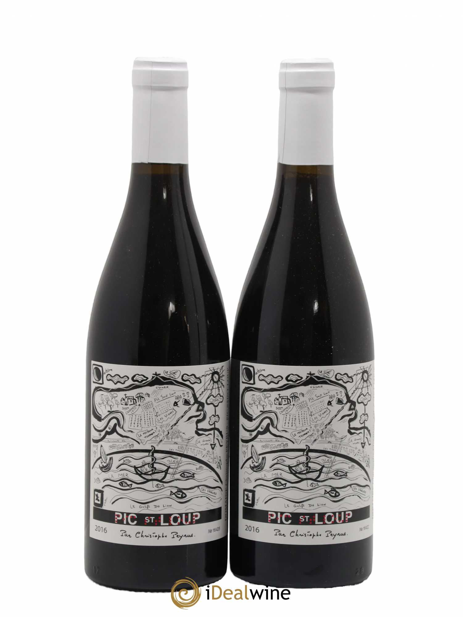 Pic Saint-Loup Christophe Peyrus 2016 - Lot de 2 bouteilles - 0