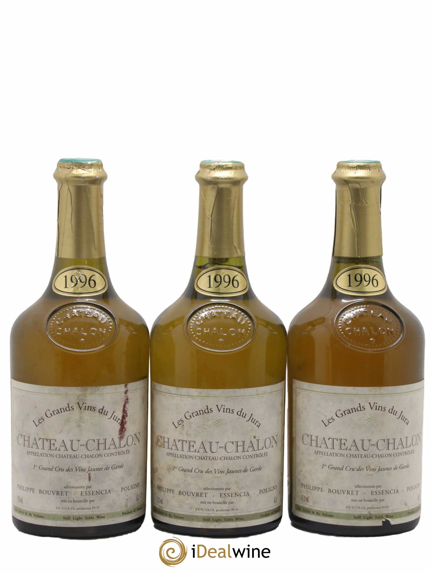 Château-Chalon Philippe Bouvret 1996 - Posten von 3 Flaschen - 0