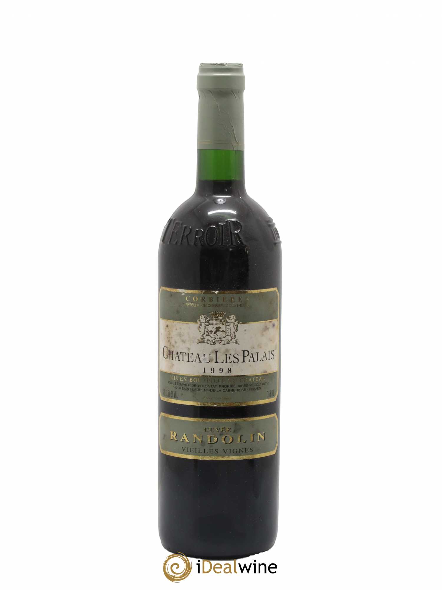 Corbières Cuvee Randolin Château Les Palais 1998 - Posten von 1 Flasche - 0