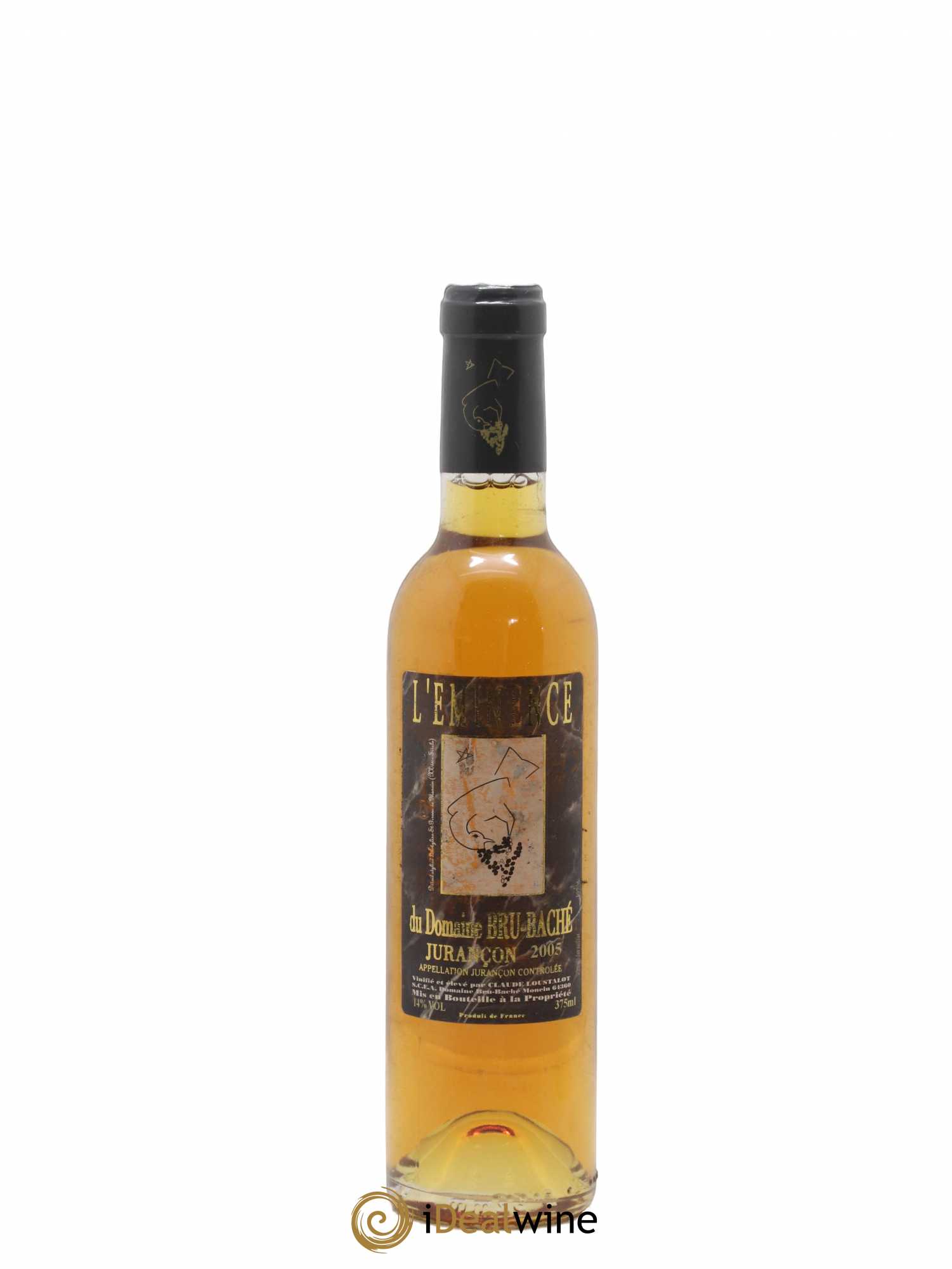 Jurançon L'Eminence Domaine Bru Baché 2005 - Posten von 1 Demi-Flasche - 0