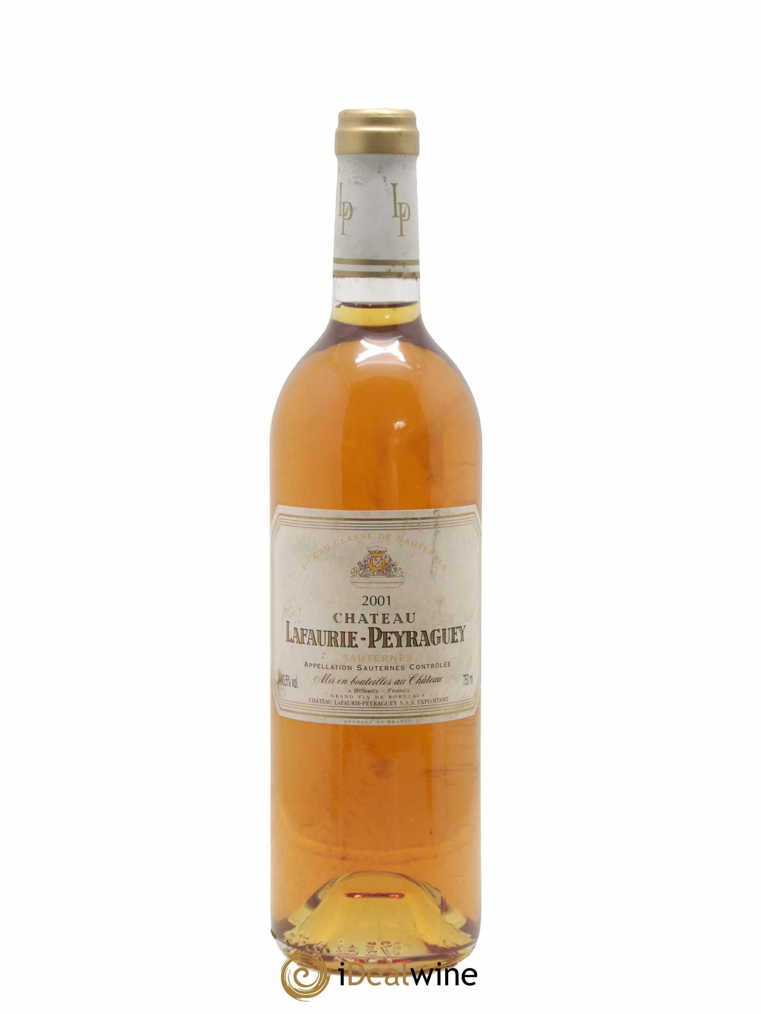 Château Lafaurie-Peyraguey 1er Grand Cru Classé 2001 - Lotto di 1 bottiglia - 0