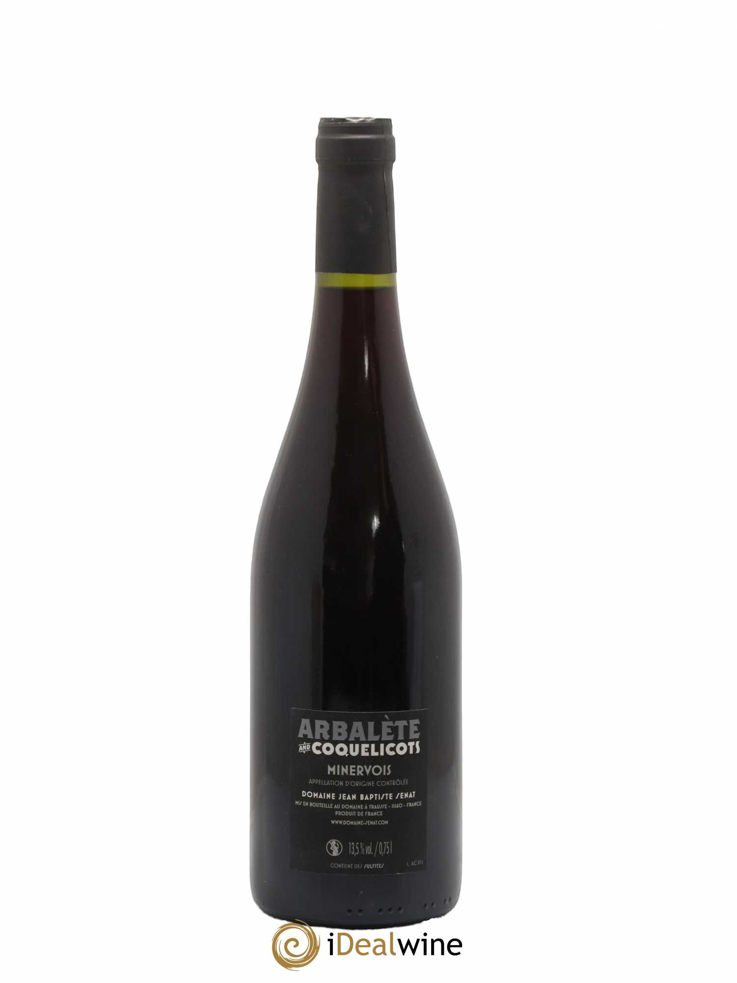 Minervois Arbalète et Coquelicots Jean-Baptiste Sénat 2016 - Lot de 1 bouteille - 1