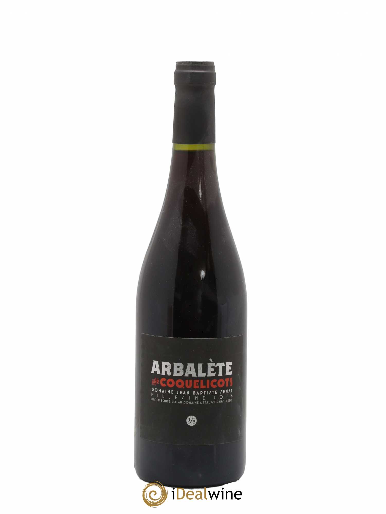 Minervois Arbalète et Coquelicots Jean-Baptiste Sénat 2016 - Lot de 1 bouteille - 0