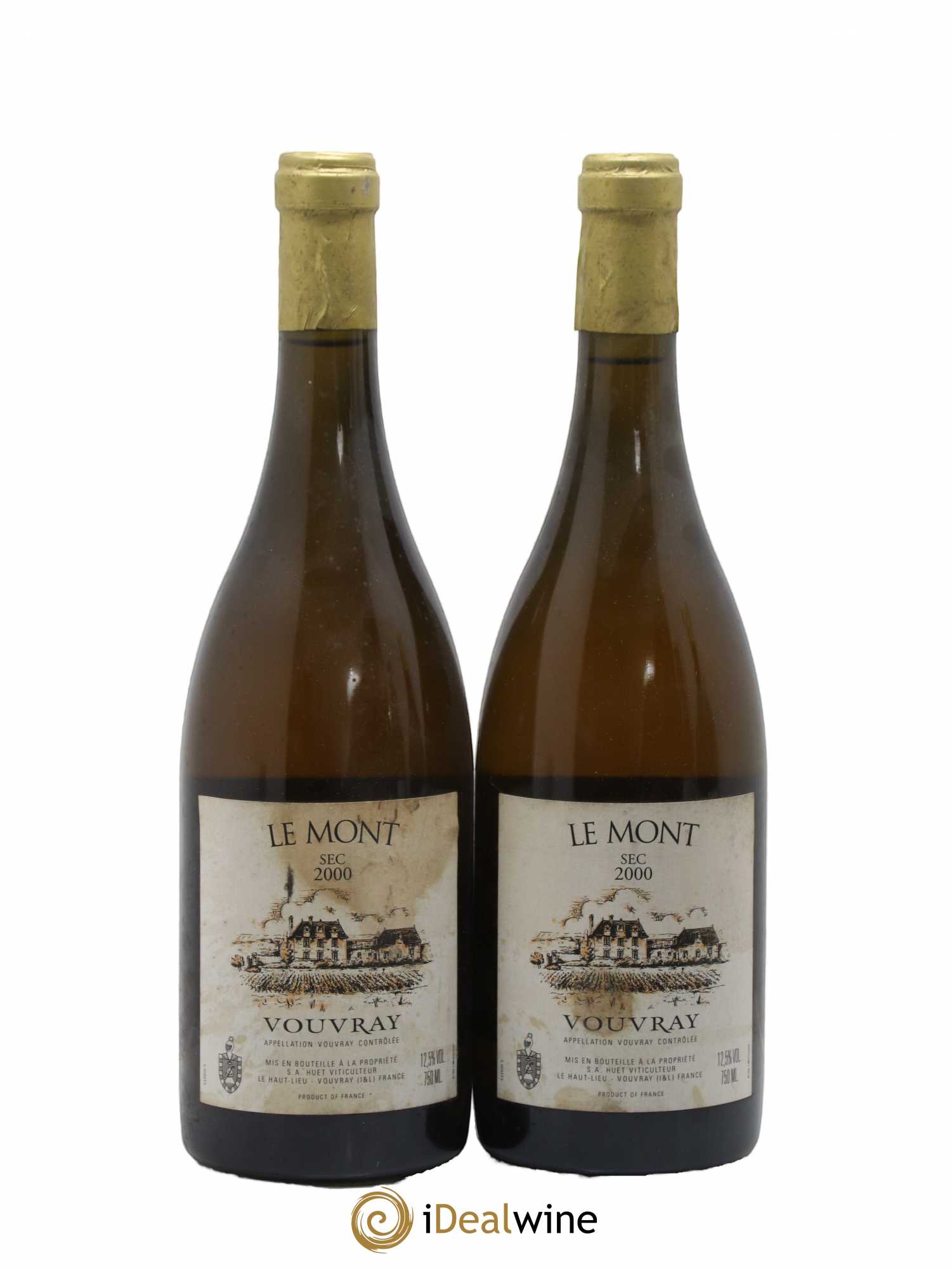 Vouvray Le Mont Sec Domaine Huet 2000 - Lot de 2 bouteilles - 0