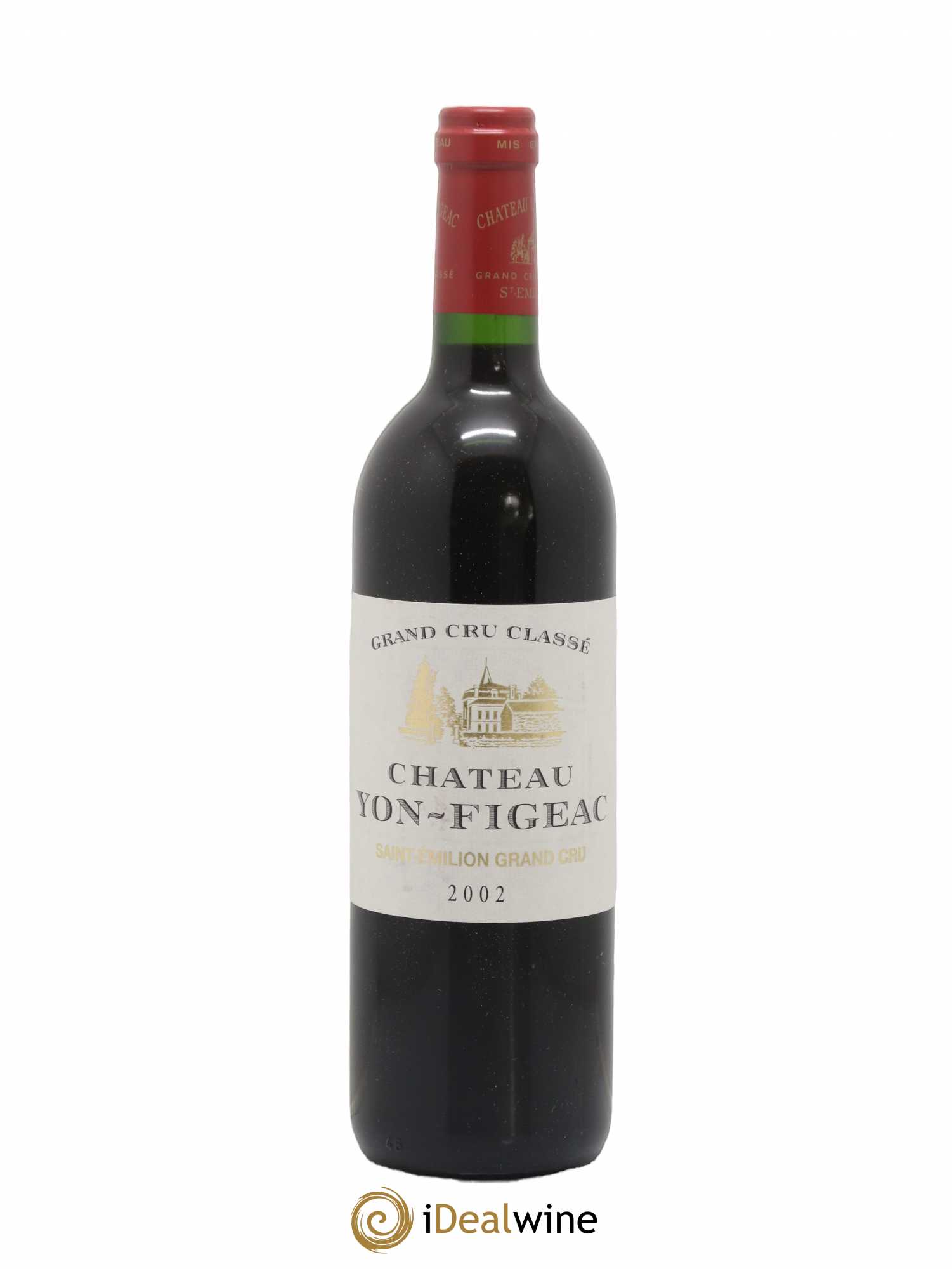 Château Yon Figeac Grand Cru Classé 2002 - Lot de 1 bouteille - 0