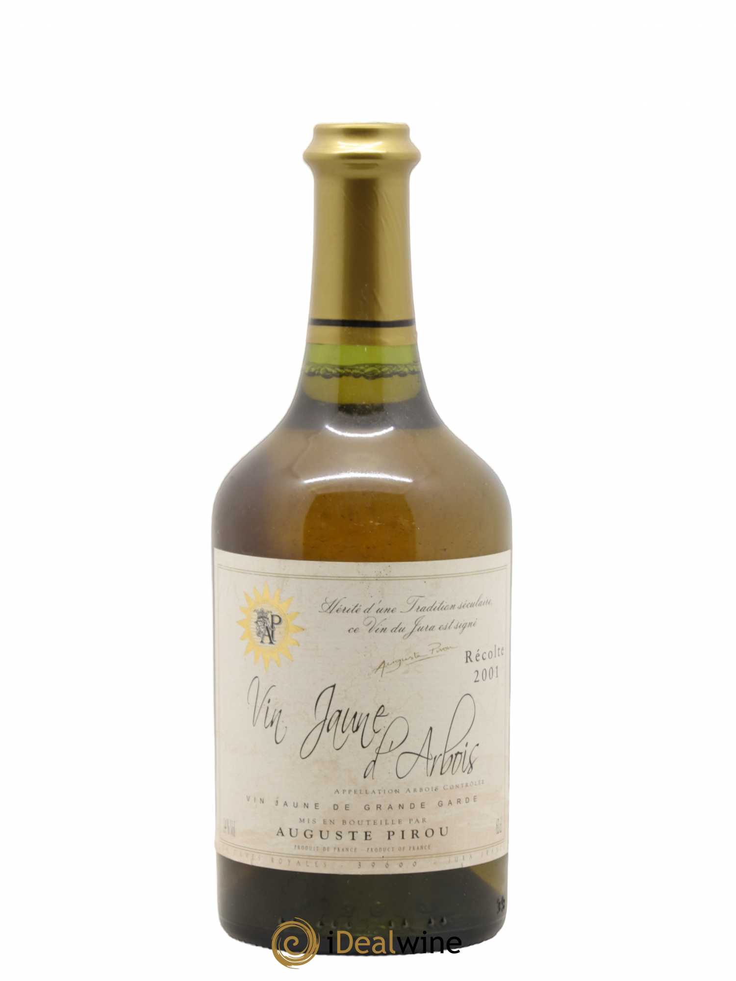 Arbois Vin Jaune Auguste Pirou 2001 - Lot de 1 bouteille - 0