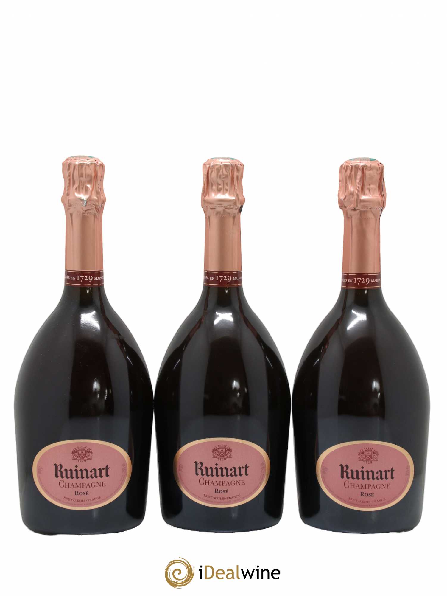 Brut Rosé Ruinart - Lot de 3 bouteilles - 0