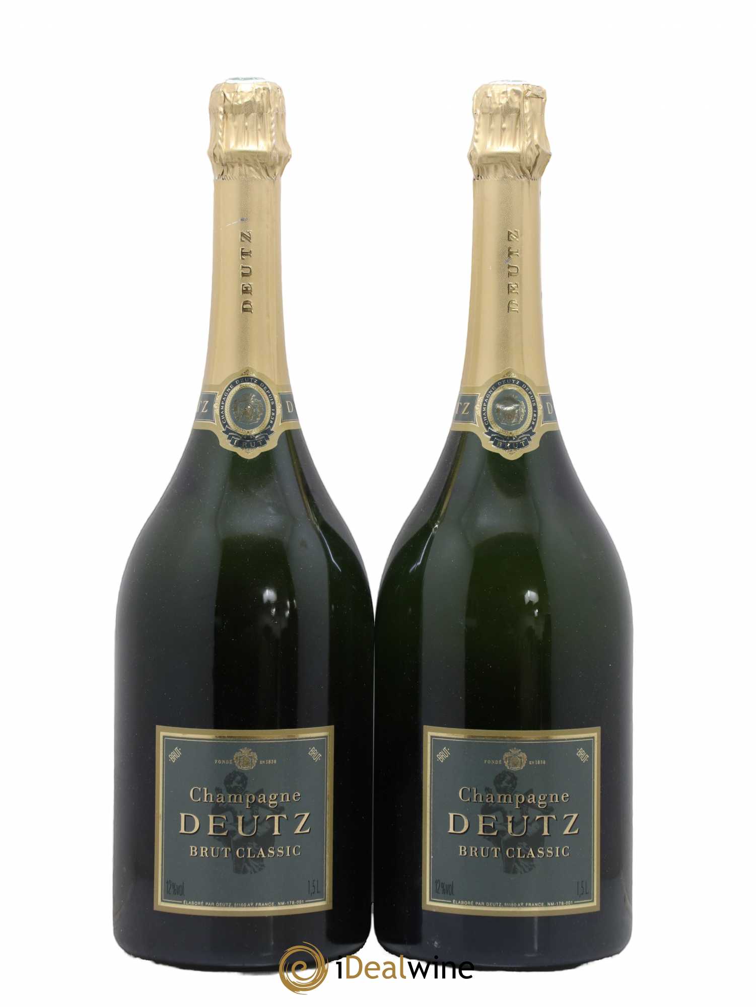 Brut Deutz - Lot de 2 magnums - 0