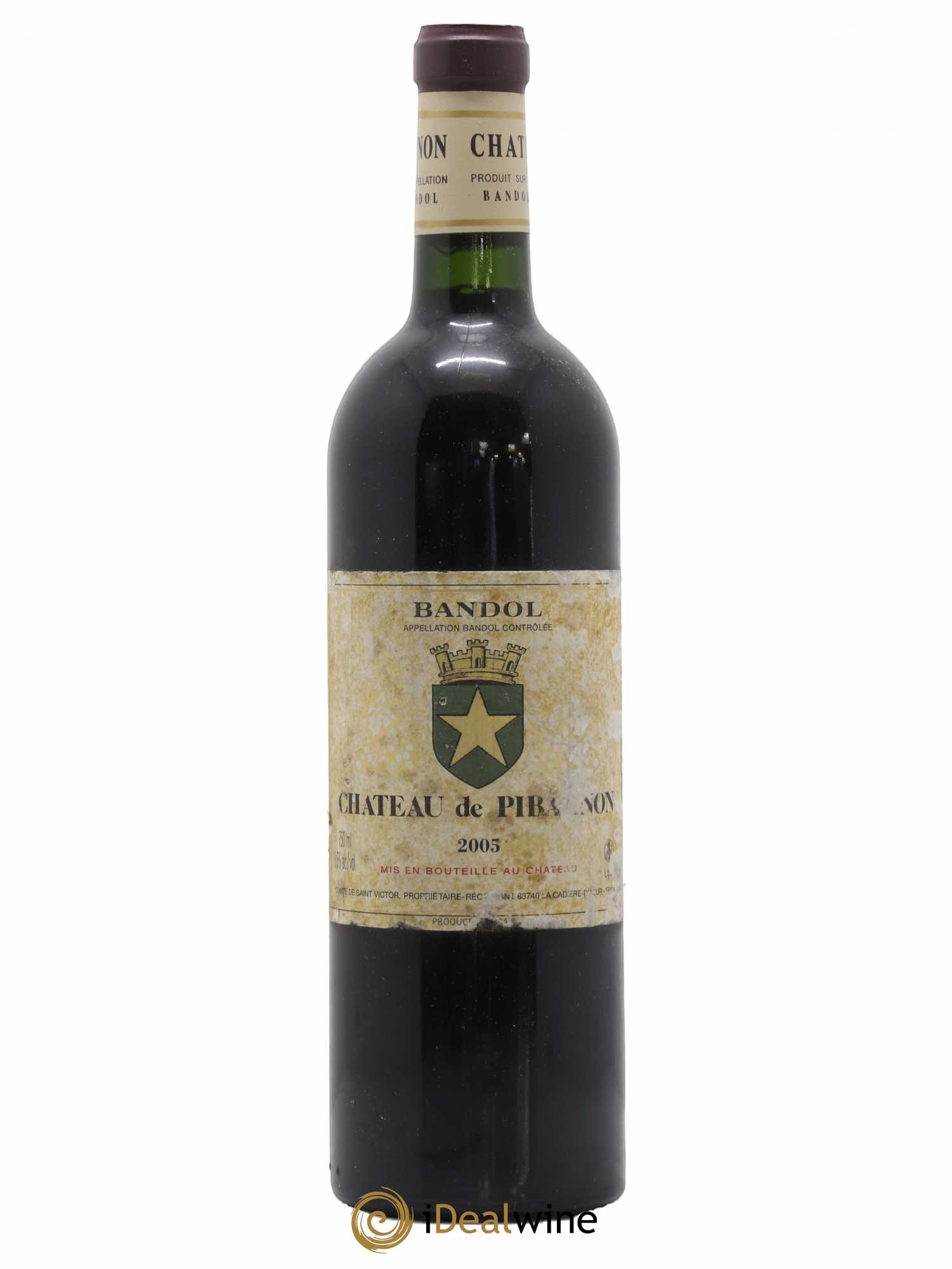 Bandol Château de Pibarnon Comte de Saint-Victor 2005 - Lot de 1 bouteille - 0