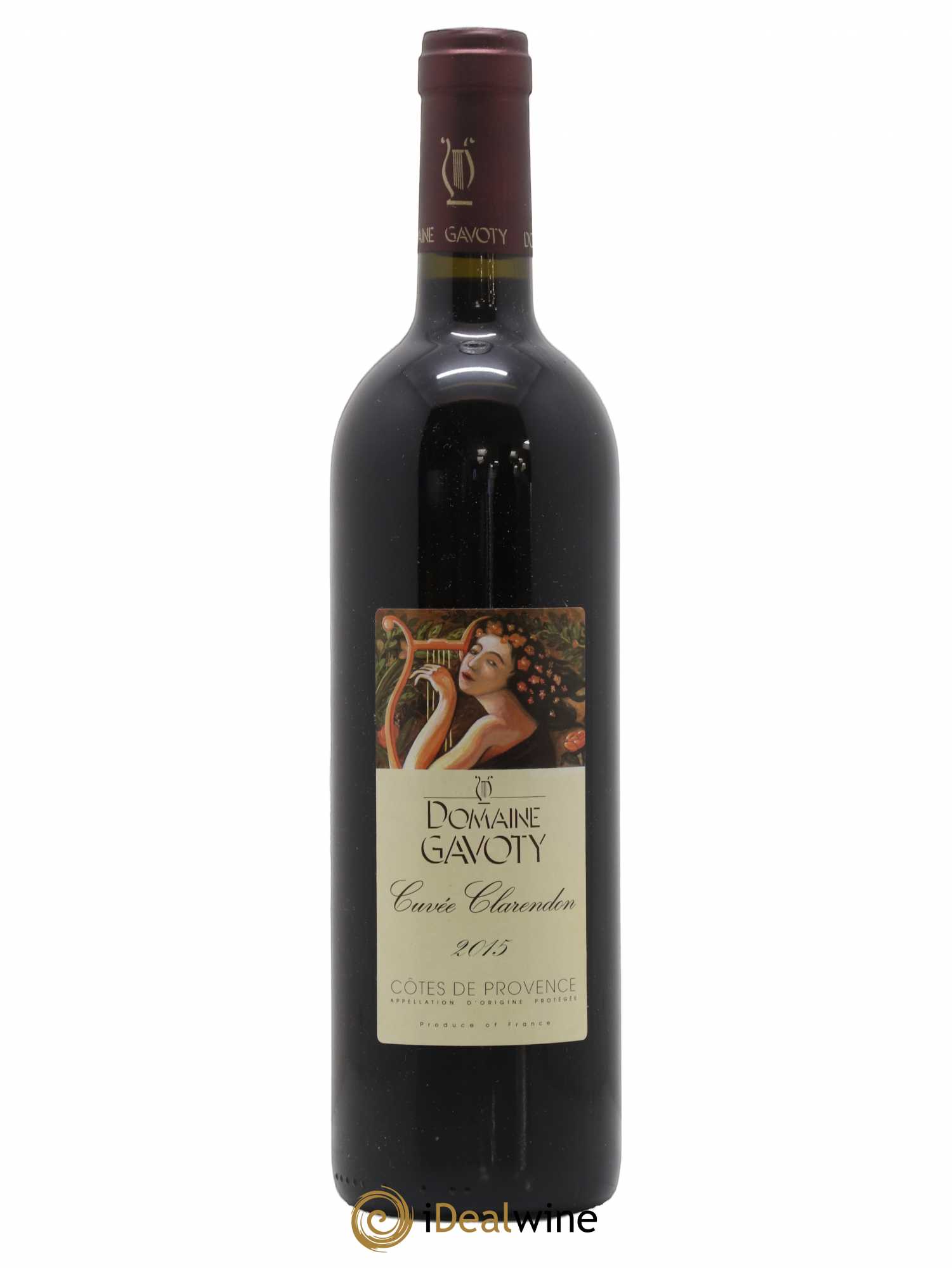 Côtes de Provence Cuvee Clarendon Domaine Gavoty 2015 - Lot de 1 bouteille - 0