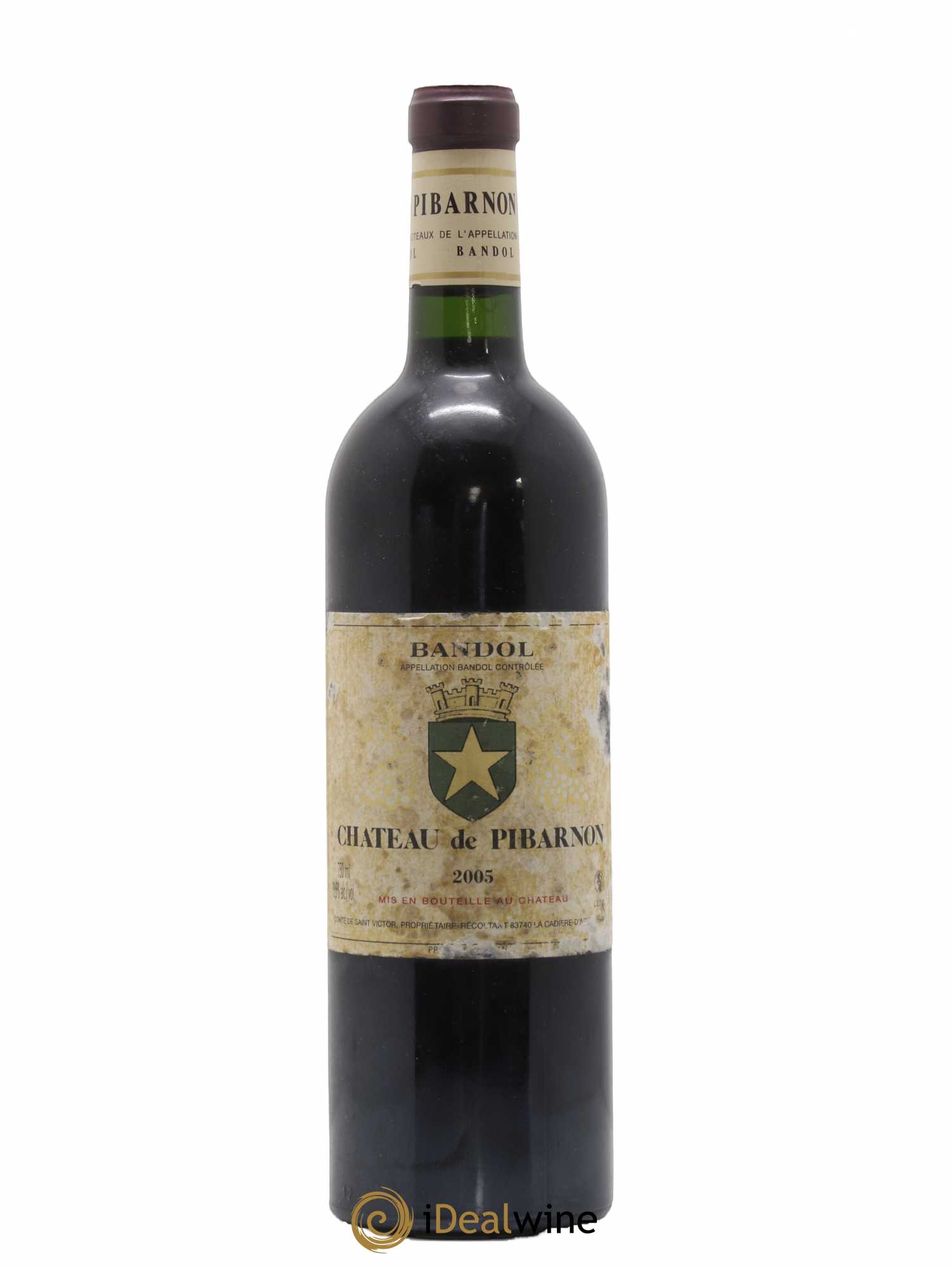 Bandol Château de Pibarnon Comte de Saint-Victor 2005 - Lot de 1 bouteille - 0