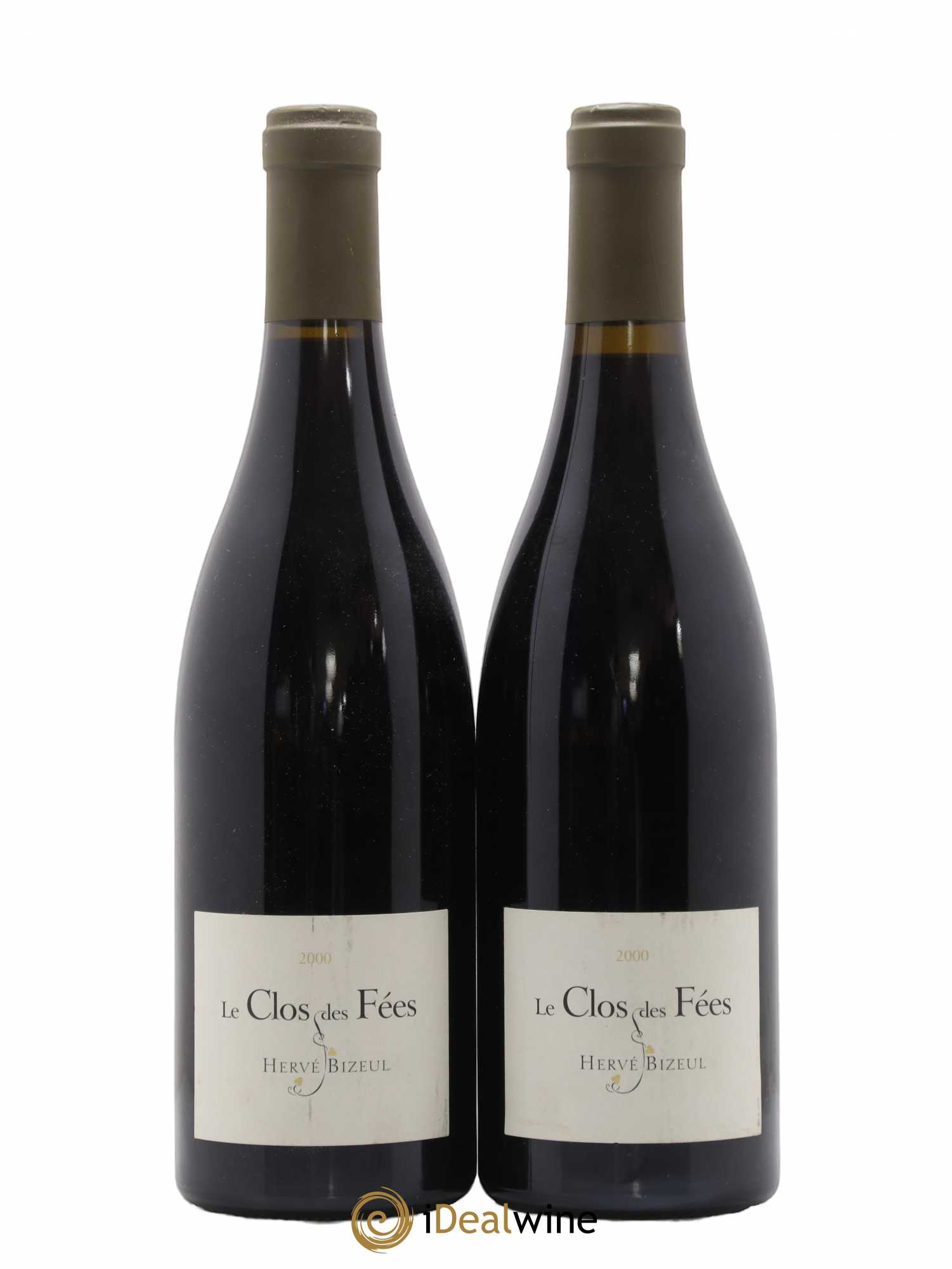 Côtes du Roussillon Villages Clos des Fées Hervé Bizeul 2000 - Lot de 2 bouteilles - 0