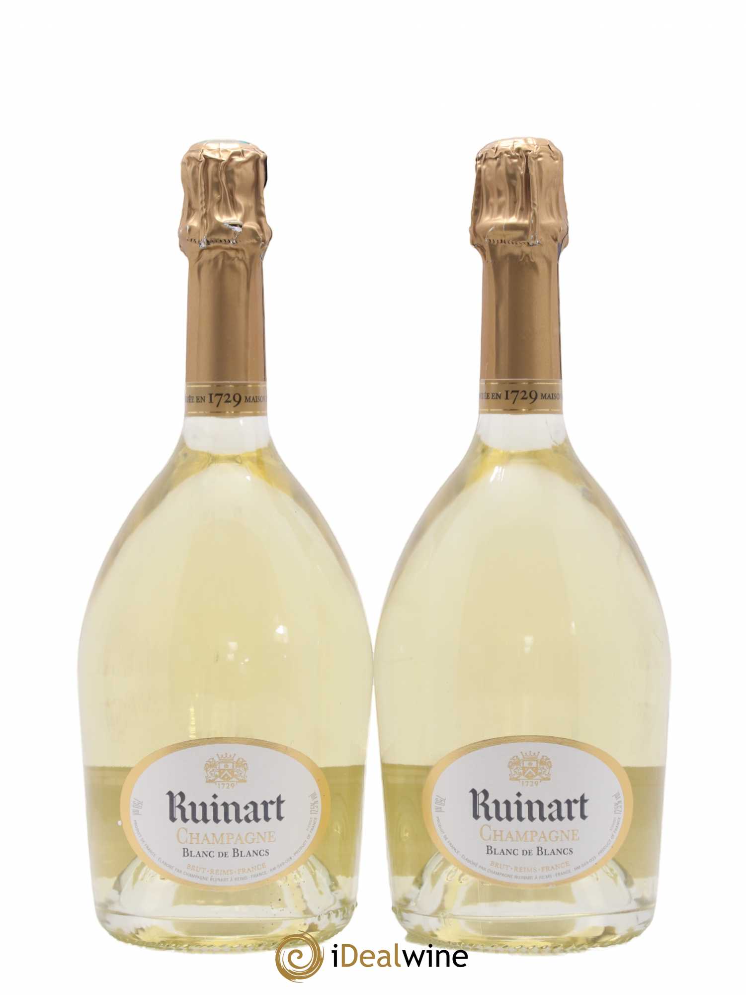 Blanc de Blancs Brut Ruinart - Lot de 2 bouteilles - 0