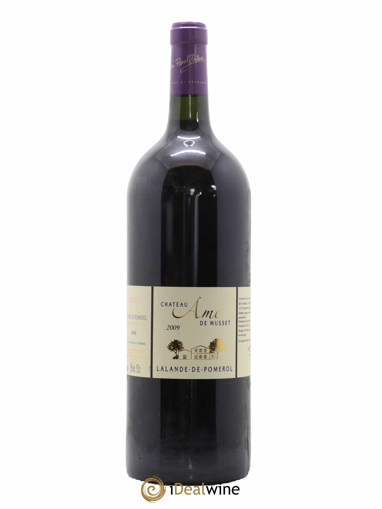 Lalande-de-Pomerol Château Ame De Musset 2009 - Lot de 1 magnum - 0