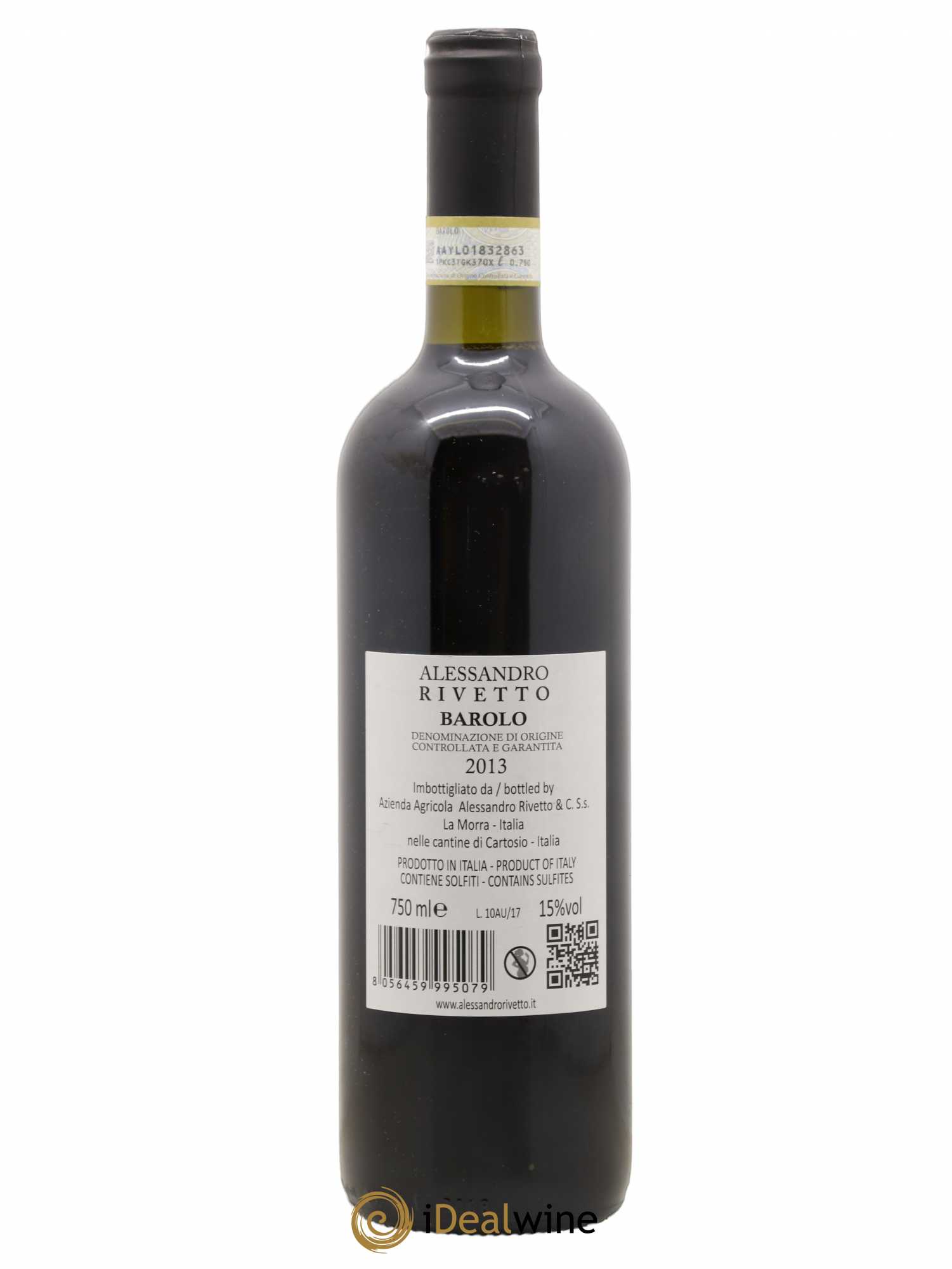 Barolo Alessandro Riveto 2013 - Lot of 1 bottle - 1