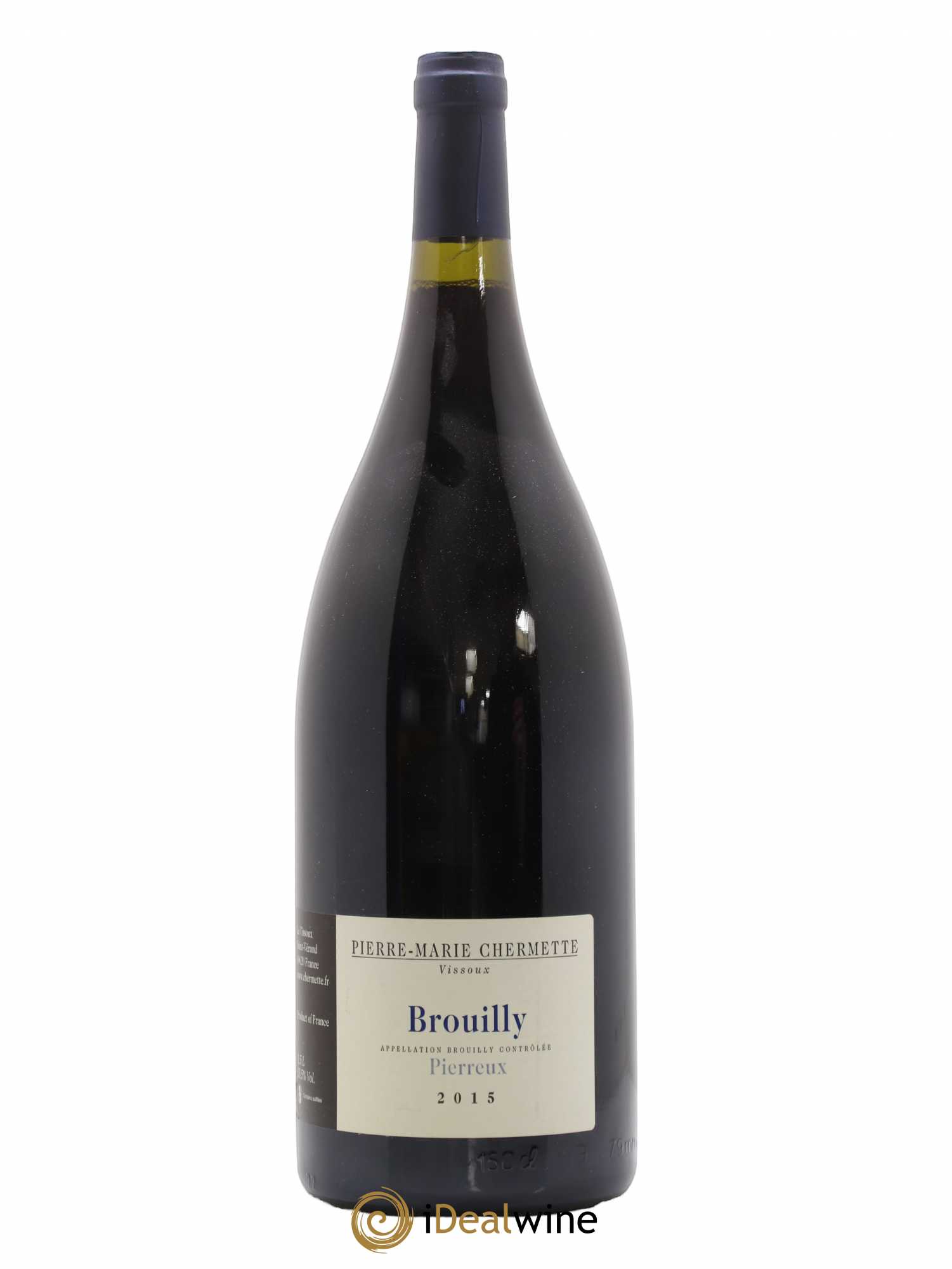 Brouilly Pierreux Domaine du Vissoux - P-M. Chermette 2015 - Lot de 1 magnum - 0