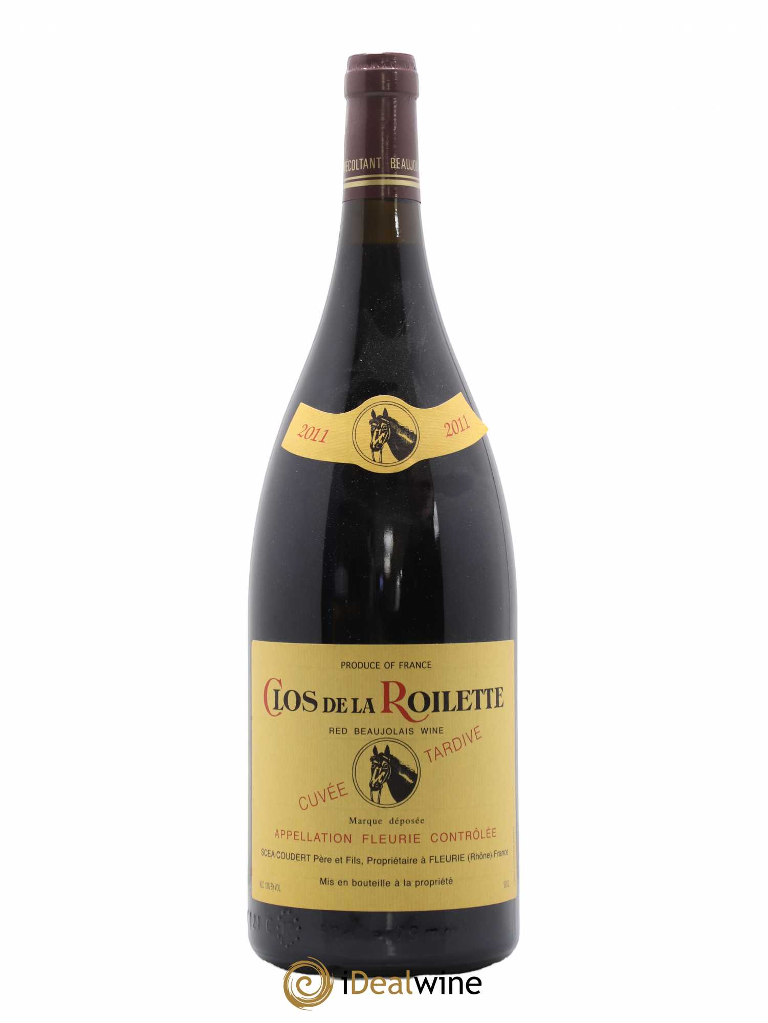 Fleurie Cuvée Tardive Clos de la Roilette 2011 - Lot de 1 magnum - 0