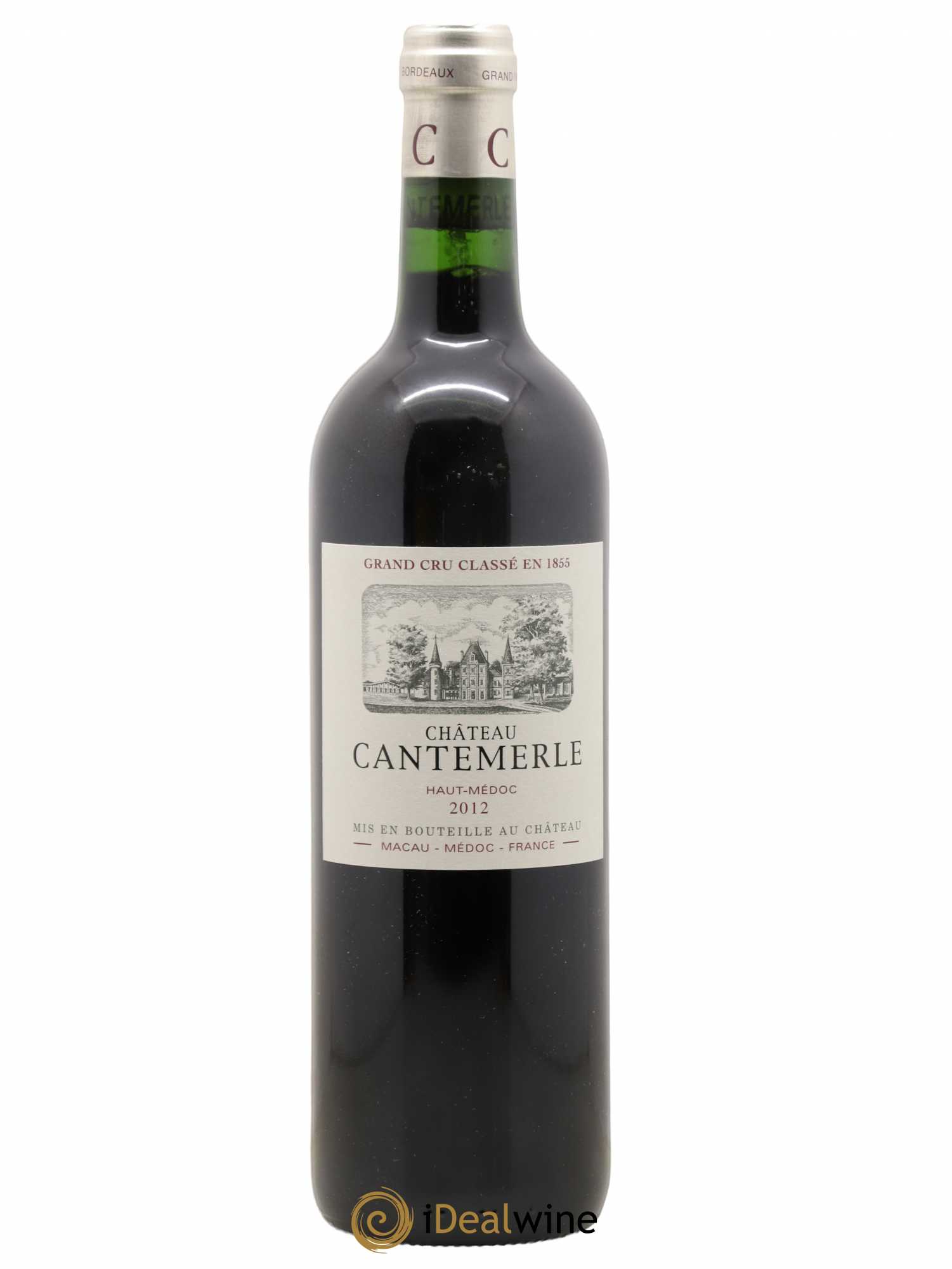 Château Cantemerle 5ème Grand Cru Classé 2012 - Lot de 1 bouteille - 0