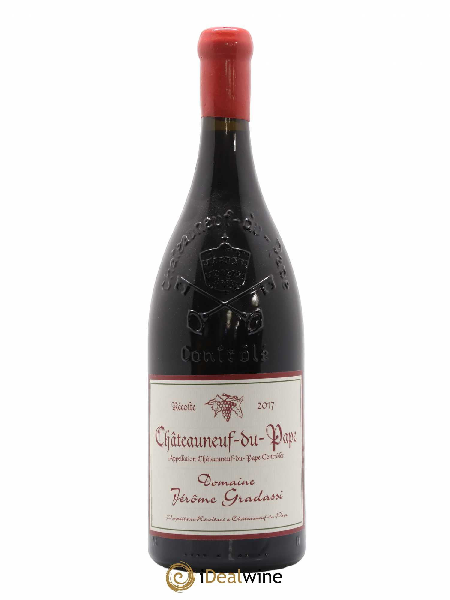 Châteauneuf-du-Pape Jerôme Gradassi 2017 - Lot de 1 magnum - 0