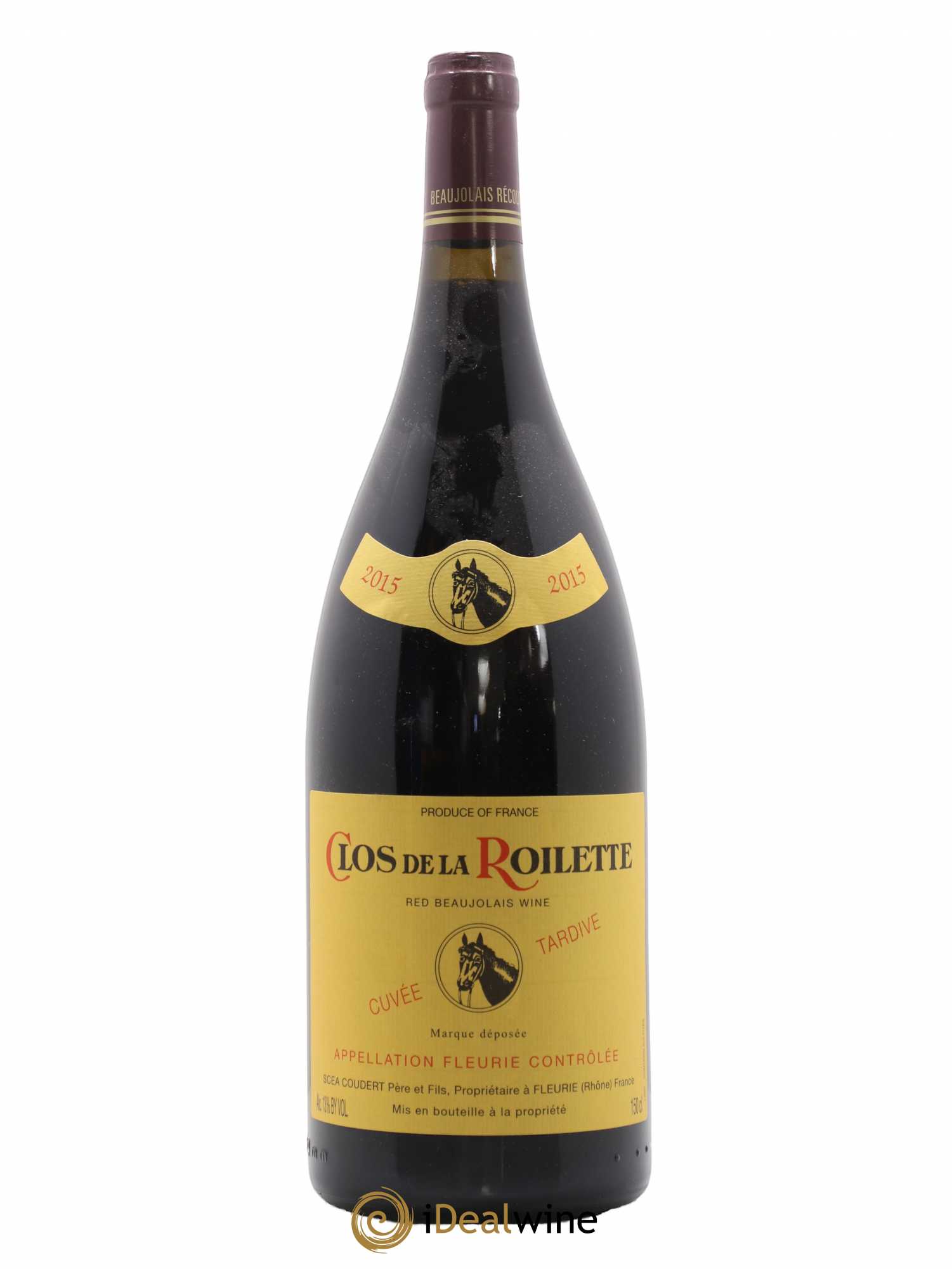 Fleurie Cuvée Tardive Clos de la Roilette 2015 - Lot de 1 magnum - 0