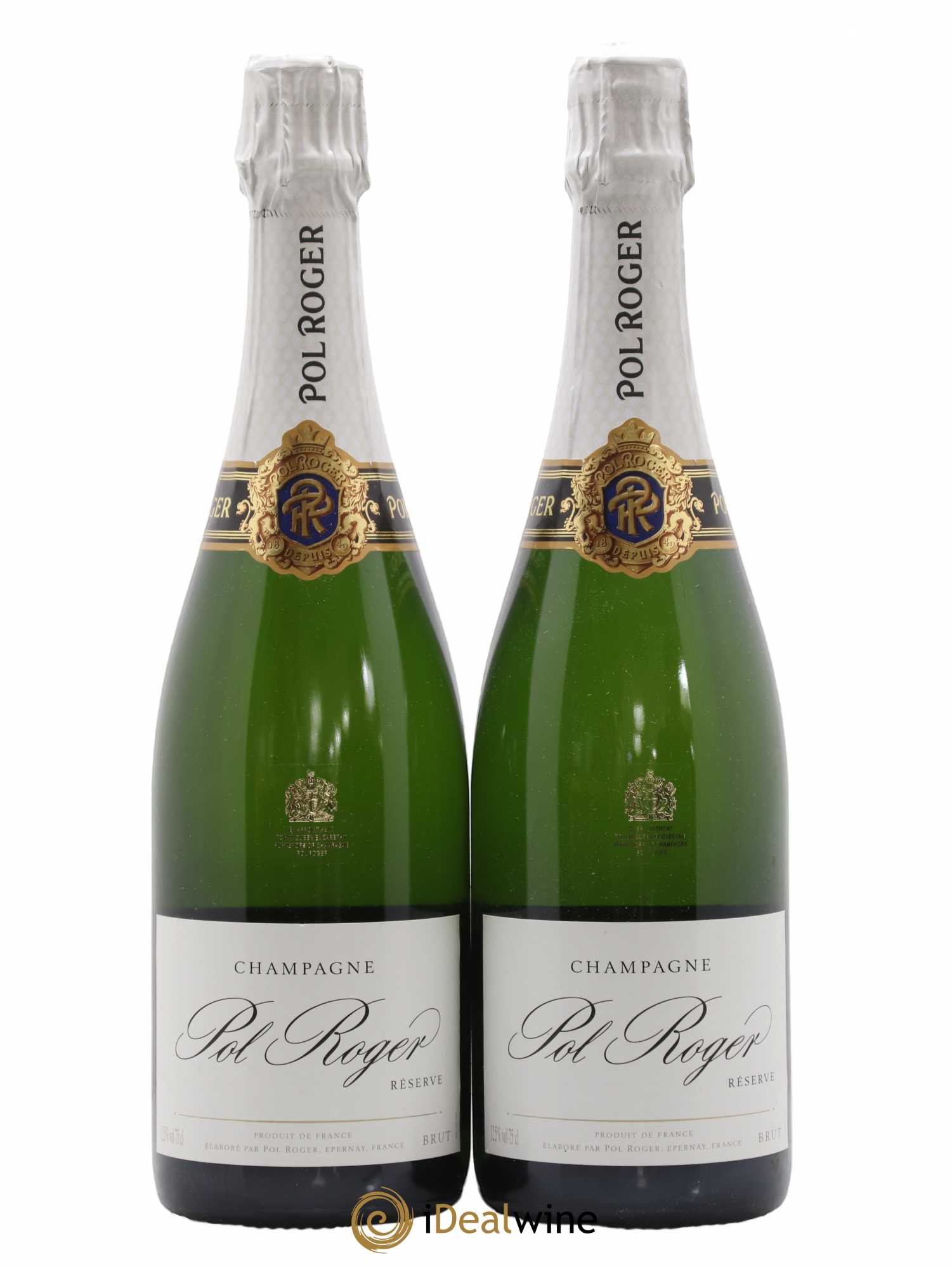 Brut Réserve Pol Roger - Lot de 2 bouteilles - 0