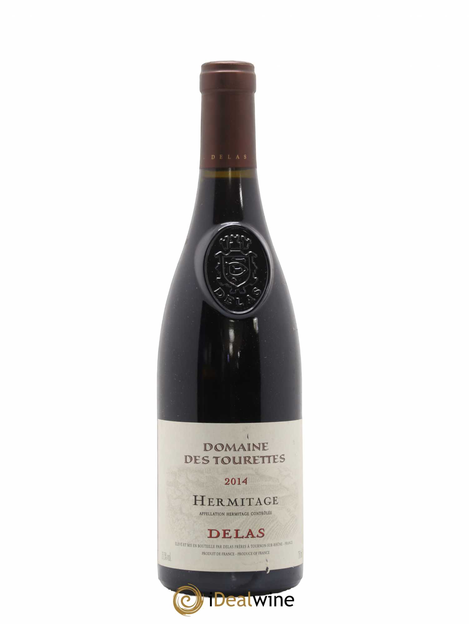 Hermitage Domaine des Tourettes Delas Frères 2014 - Lot de 1 bouteille - 0