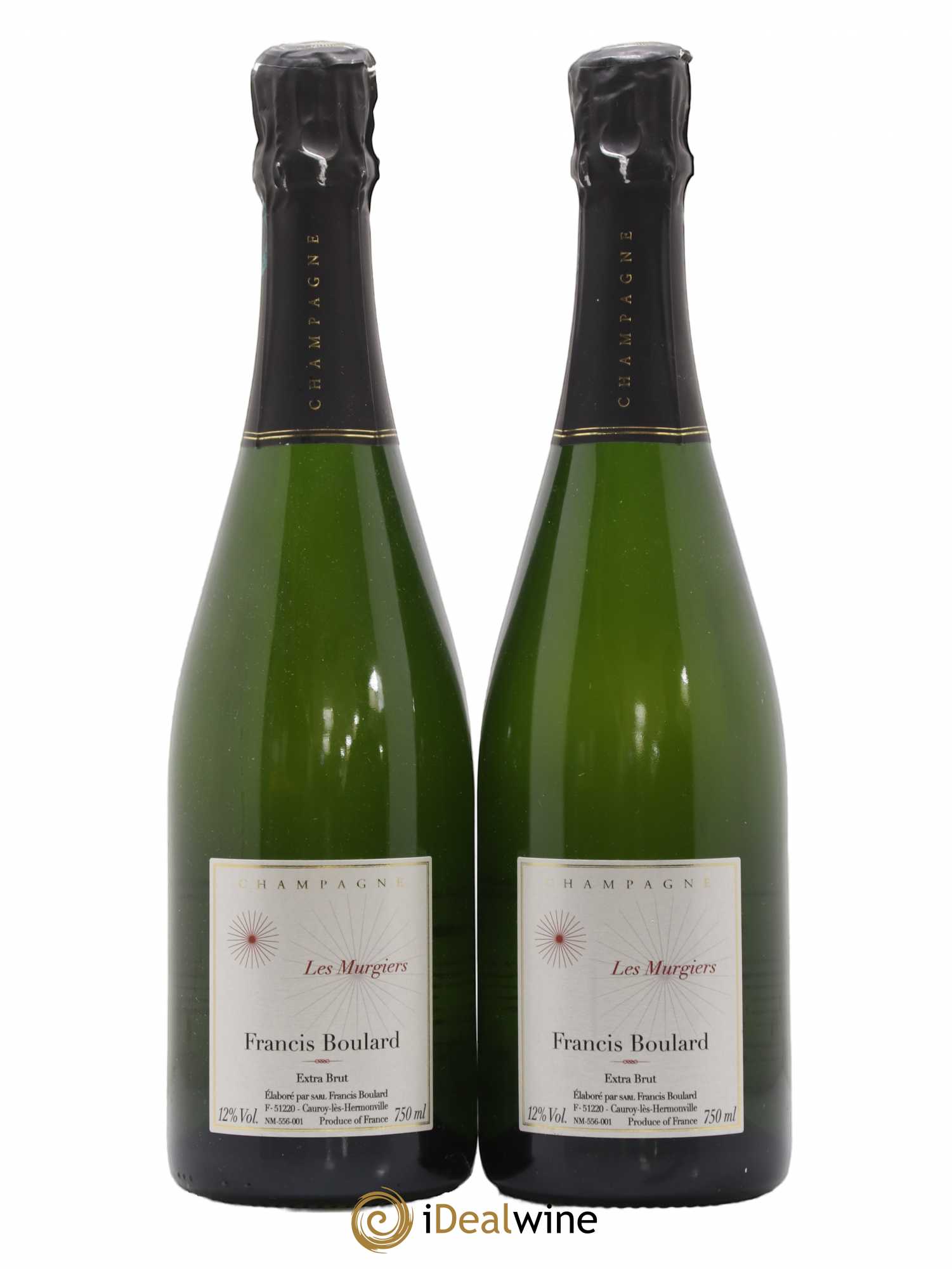 Les Murgiers Blanc de Noirs Extra-Brut Francis Boulard - Lot de 2 bouteilles - 0