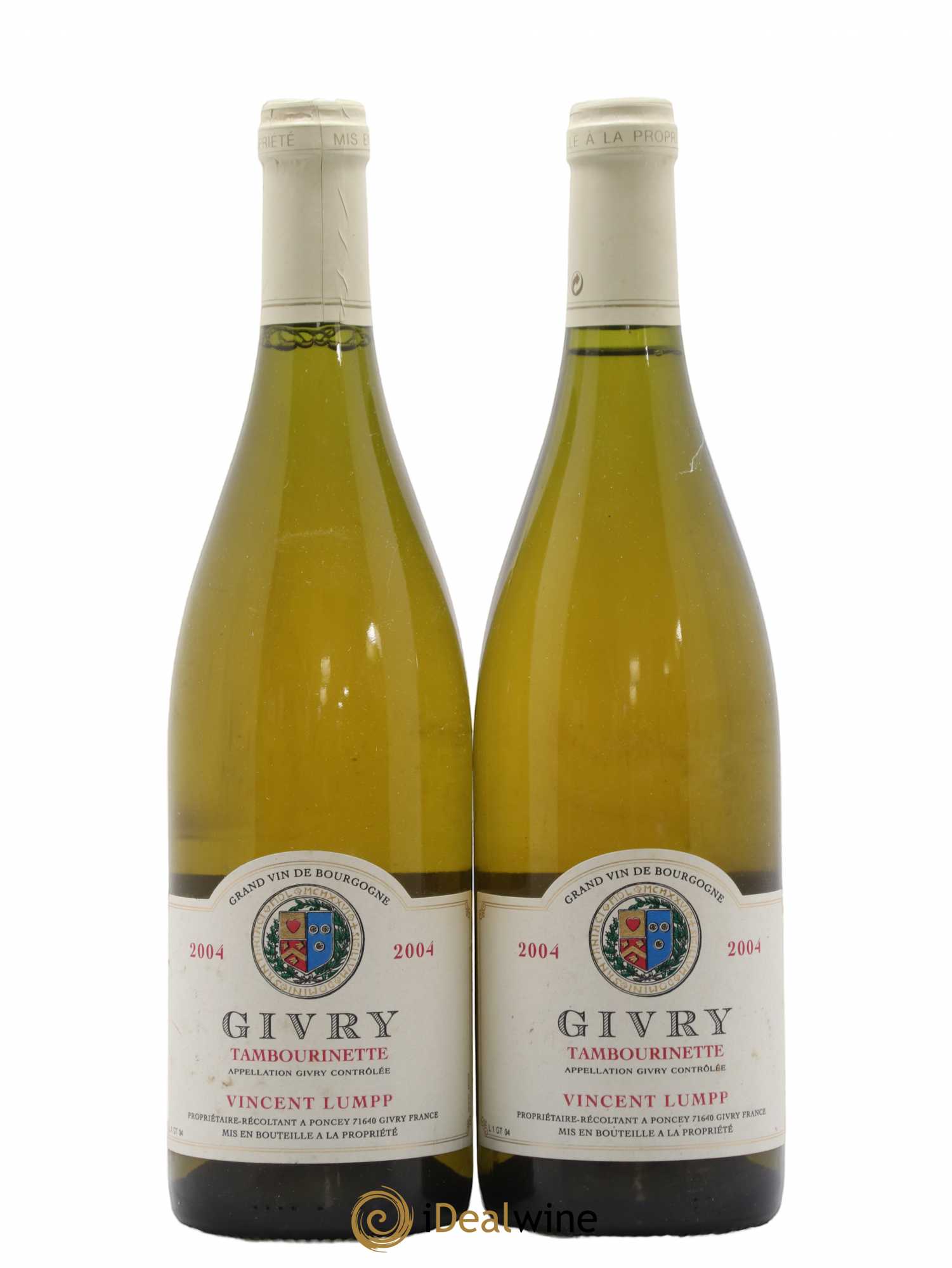 Givry Tambourinette Vincent Lumpp 2004 - Posten von 2 Flaschen - 0