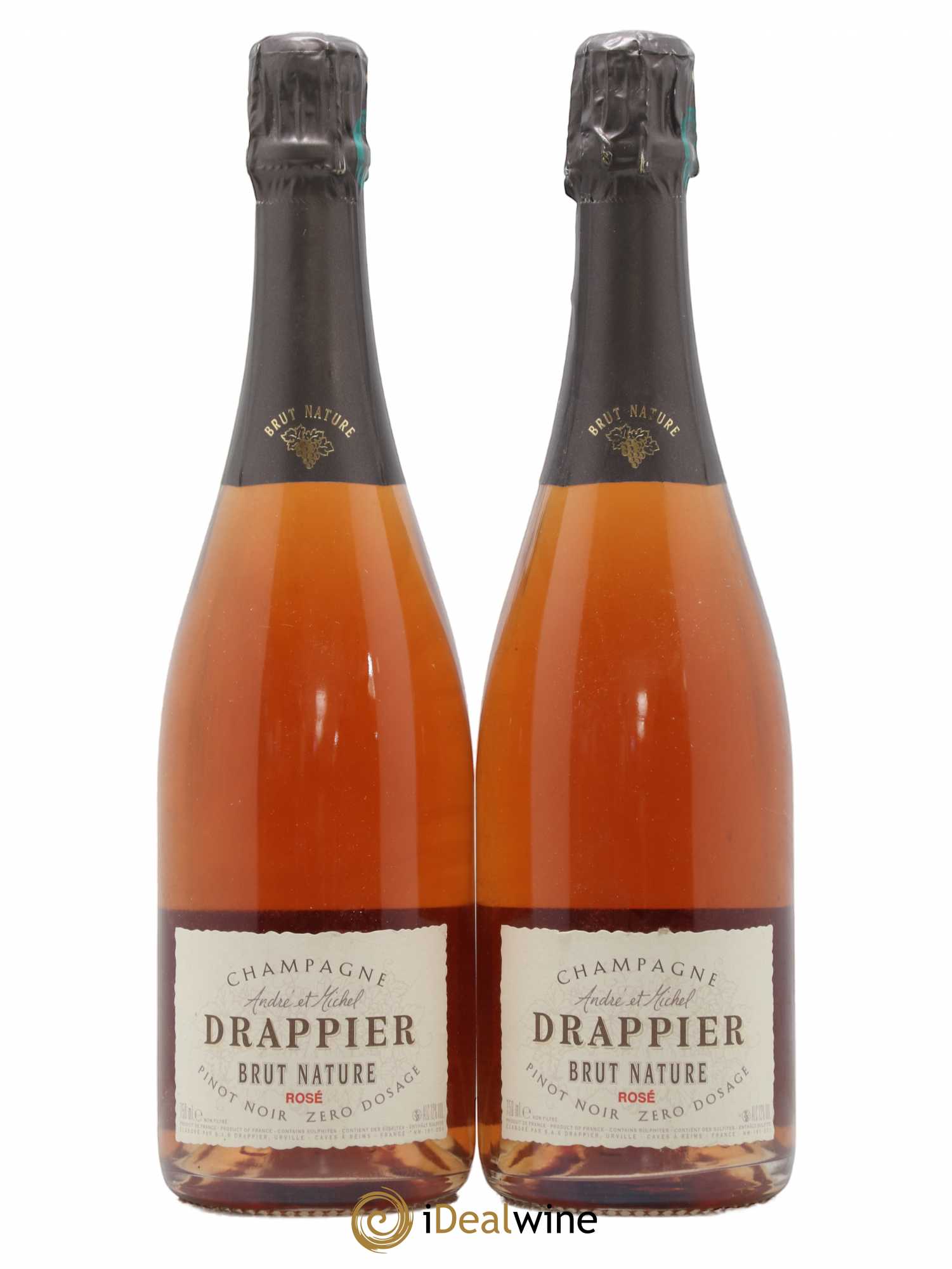 Brut Nature Drappier - Lot de 2 bouteilles - 0