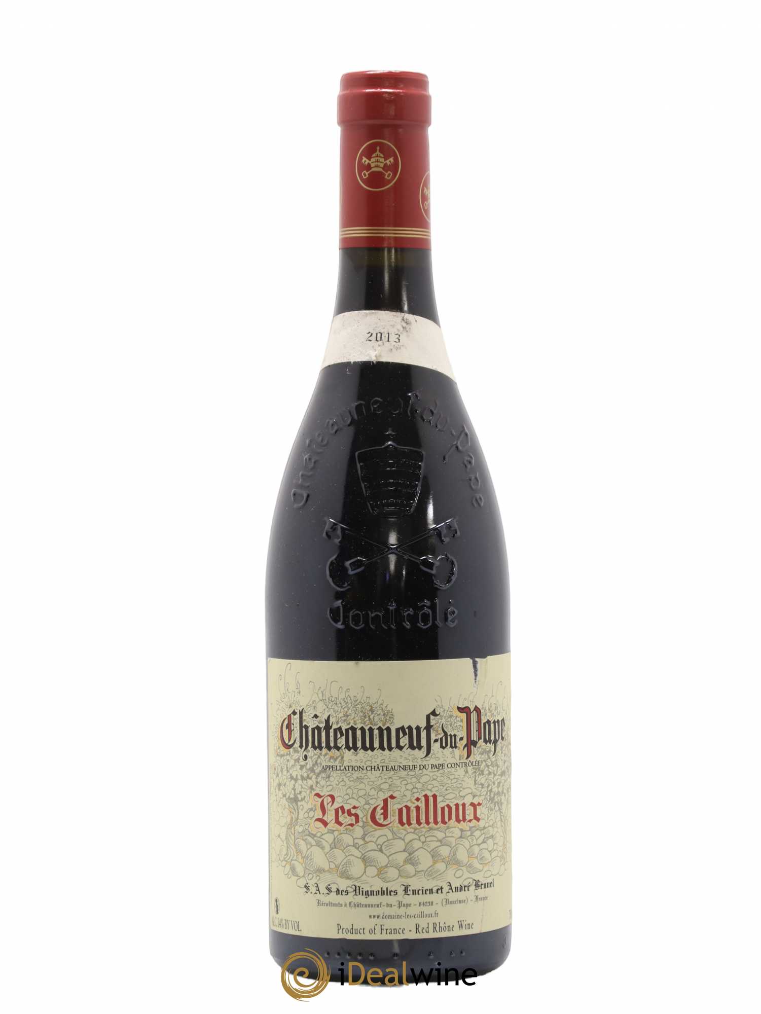Châteauneuf-du-Pape Les Cailloux André Brunel 2013 - Lot de 1 bouteille - 0