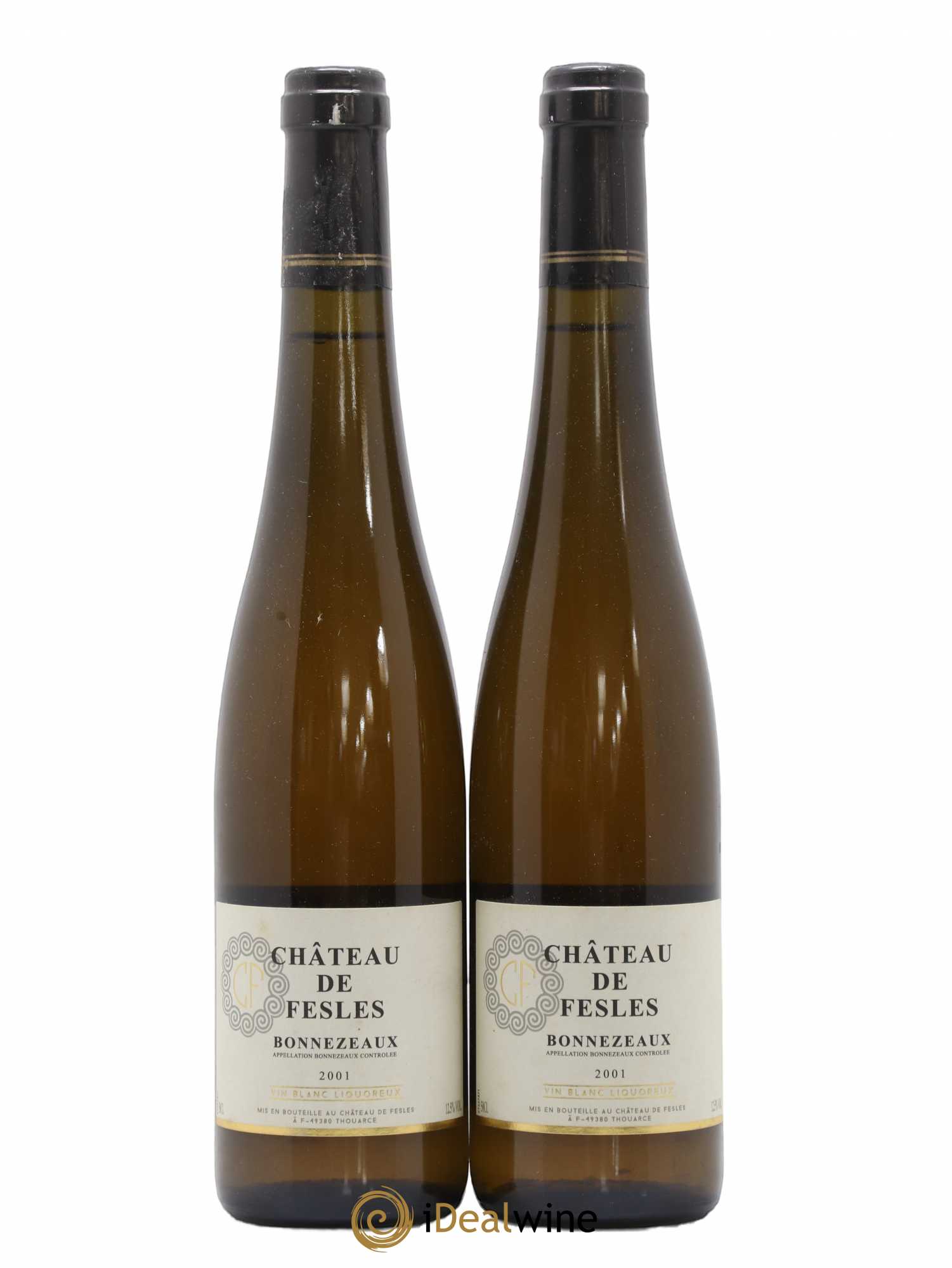 Bonnezeaux Château de Fesles 50cl 2001 - Lotto di 2 bottiglie - 0