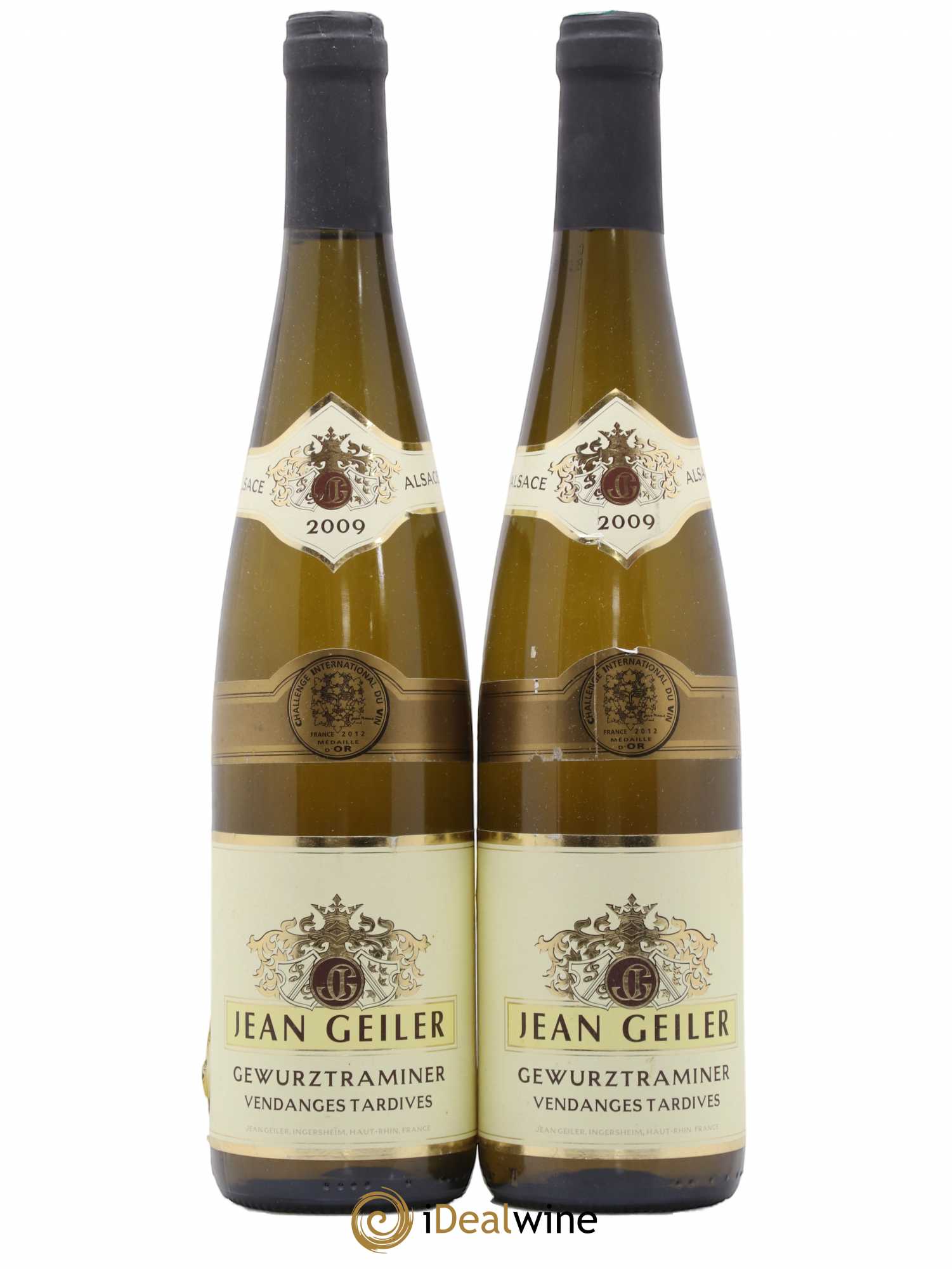 Gewurztraminer Vendanges Tardives Jean Geiller 2009 - Lotto di 2 bottiglie - 0
