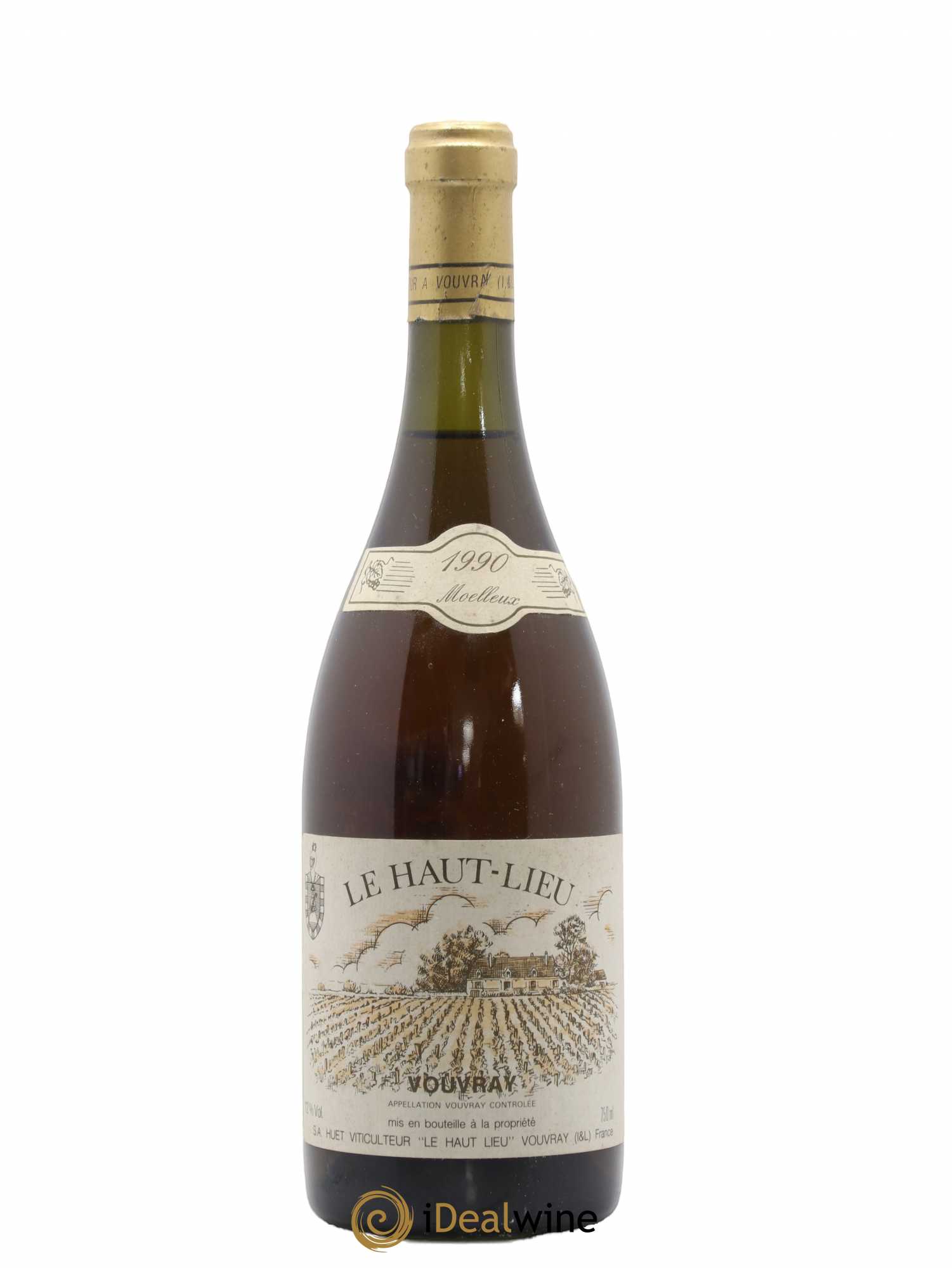 Vouvray Le Haut-Lieu Moelleux Domaine Huet 1990 - Lotto di 1 bottiglia - 0