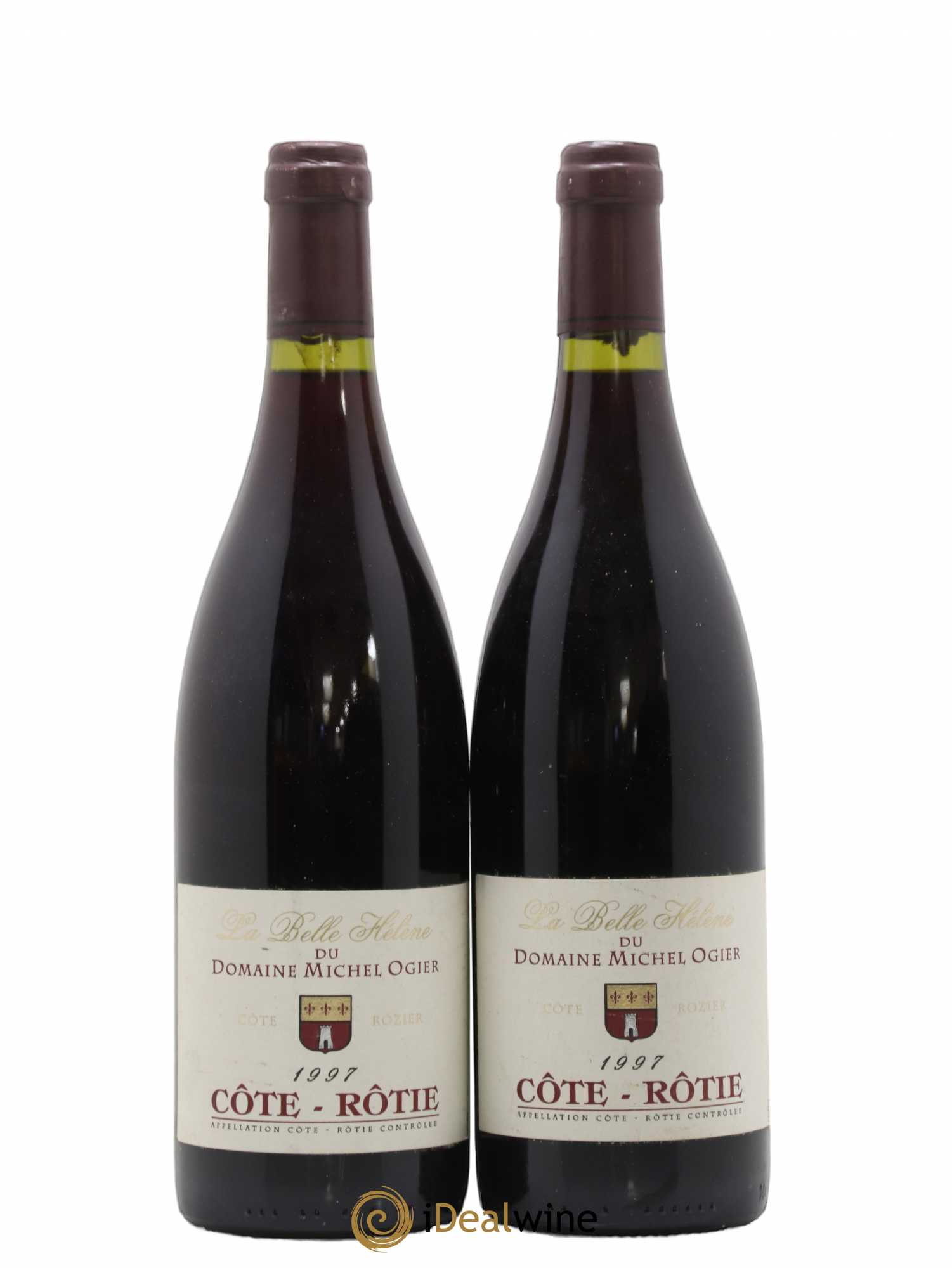 Côte-Rôtie La Belle Hélène Stéphane Ogier 1997 - Lot de 2 bouteilles - 0