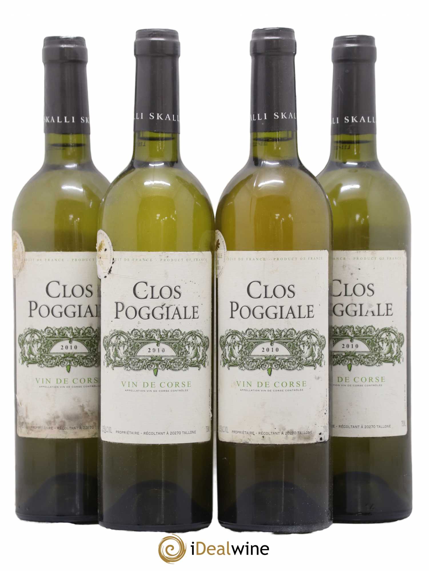 Vin de Corse Clos Poggiale Jean-François Renucci 2010 - Lot de 4 bouteilles - 0