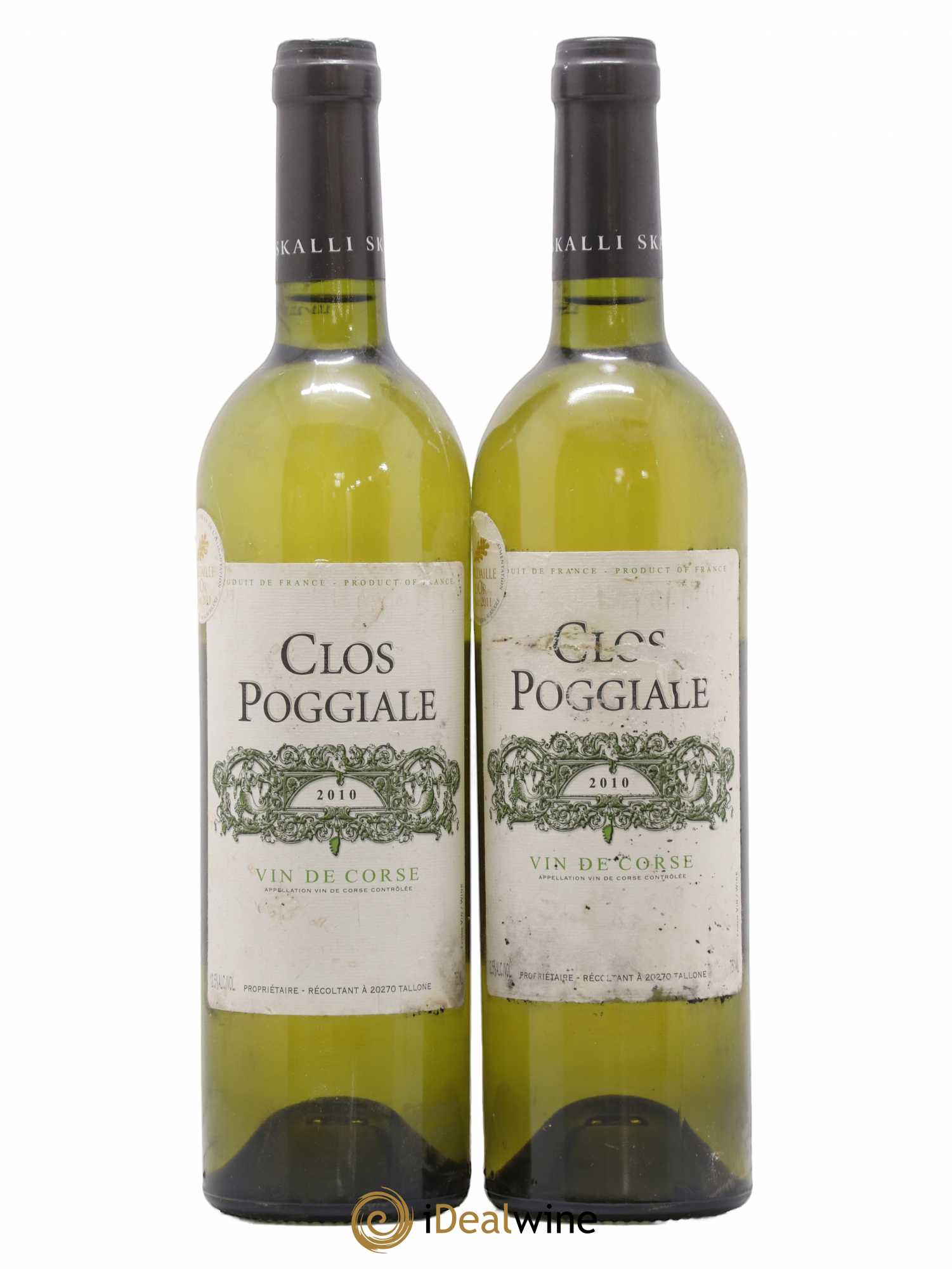 Vin de Corse Clos Poggiale Jean-François Renucci 2010 - Lot de 2 bouteilles - 0
