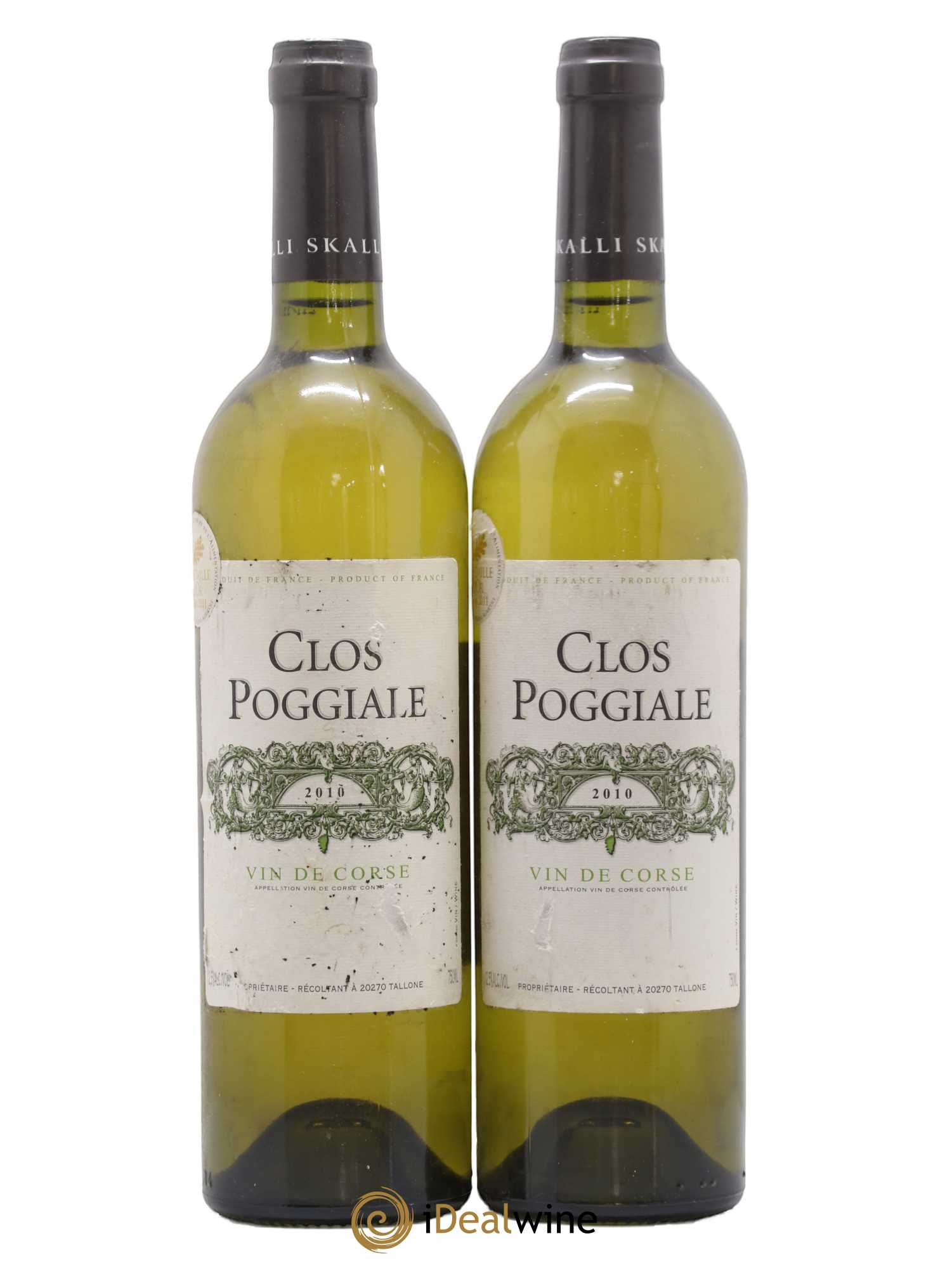 Vin de Corse Clos Poggiale Jean-François Renucci 2010 - Lot de 2 bouteilles - 0