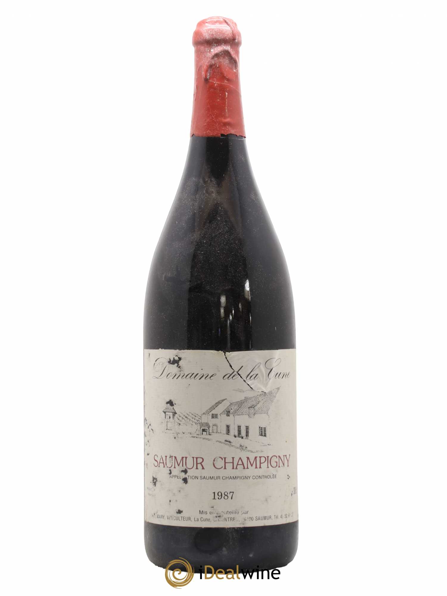 Saumur-Champigny Domaine De La Cune 1987 - Lot de 1 double magnum - 0