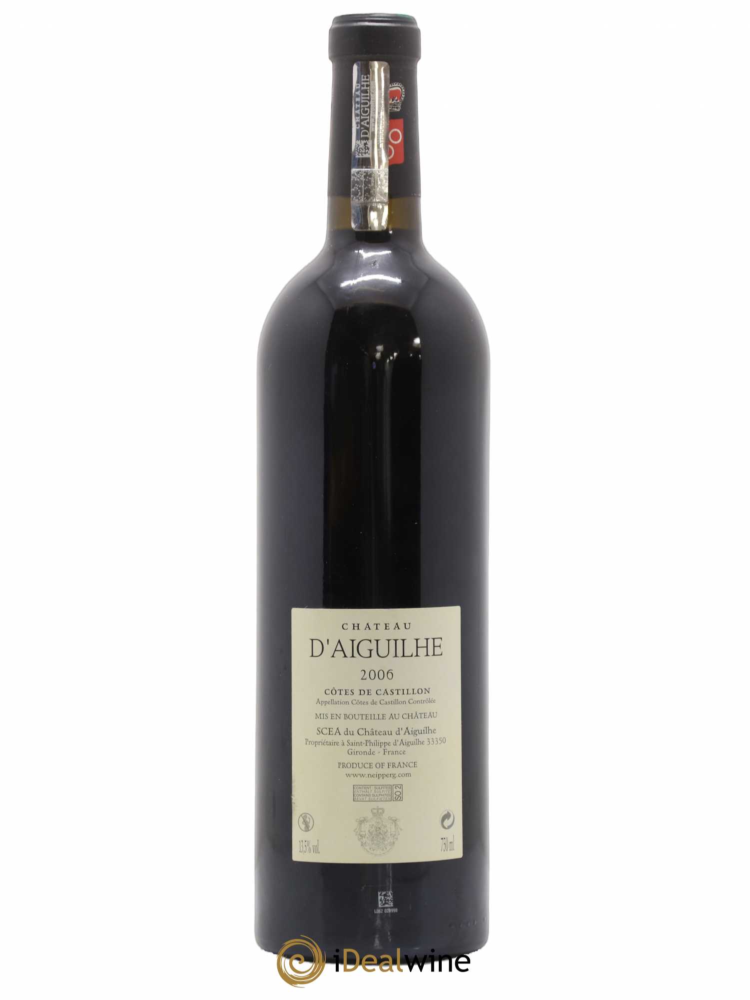 Château d' Aiguilhe 2006 - Lot de 1 bouteille - 1