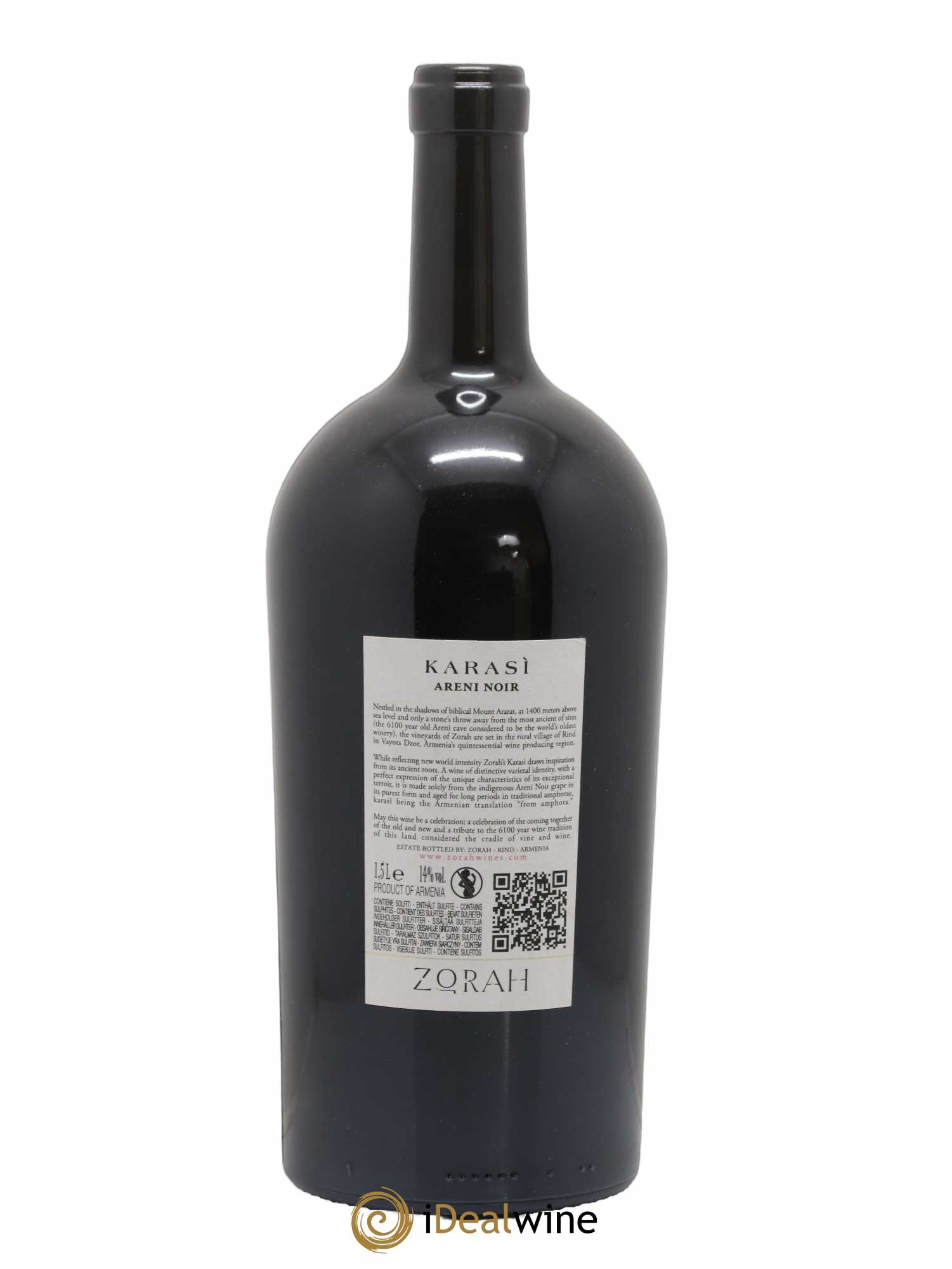 Vins Etrangers Arménie Zorah Karasi 2013 - Posten von 1 Magnum - 1