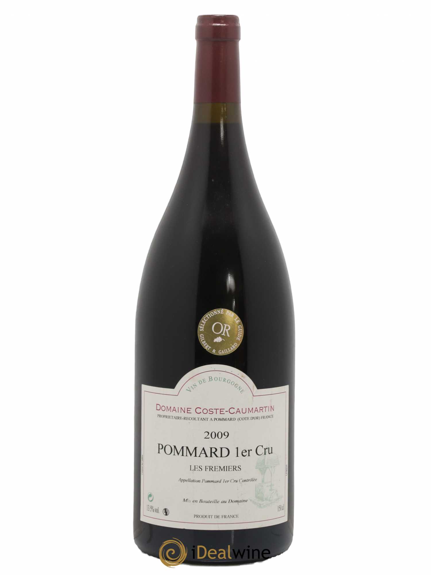Pommard 1er Cru Les Fremiers Domaine Coste Caumartin 2009 - Lot de 1 magnum - 0