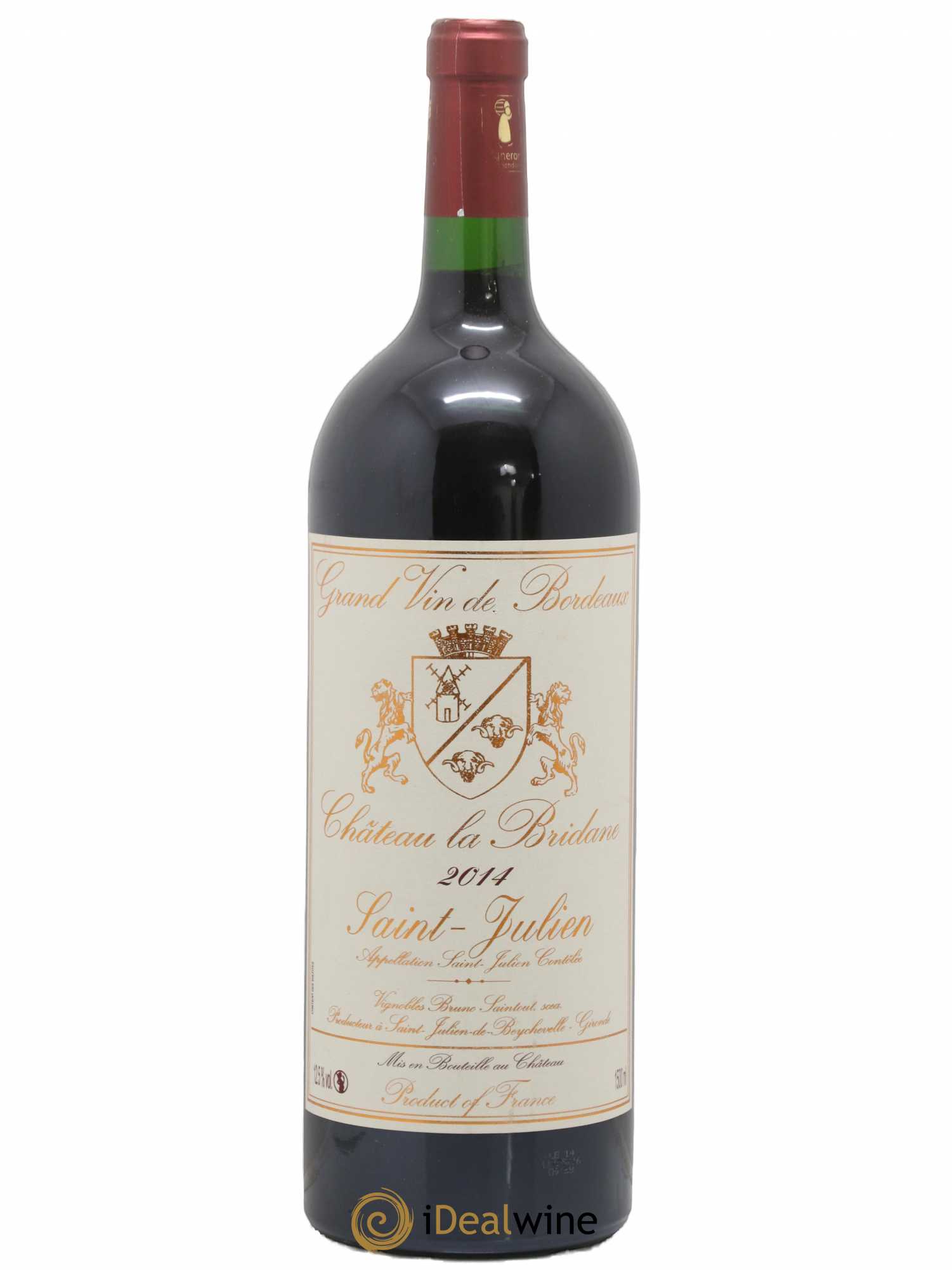 Château la Bridane Cru Bourgeois 2014 - Lot de 1 magnum - 0